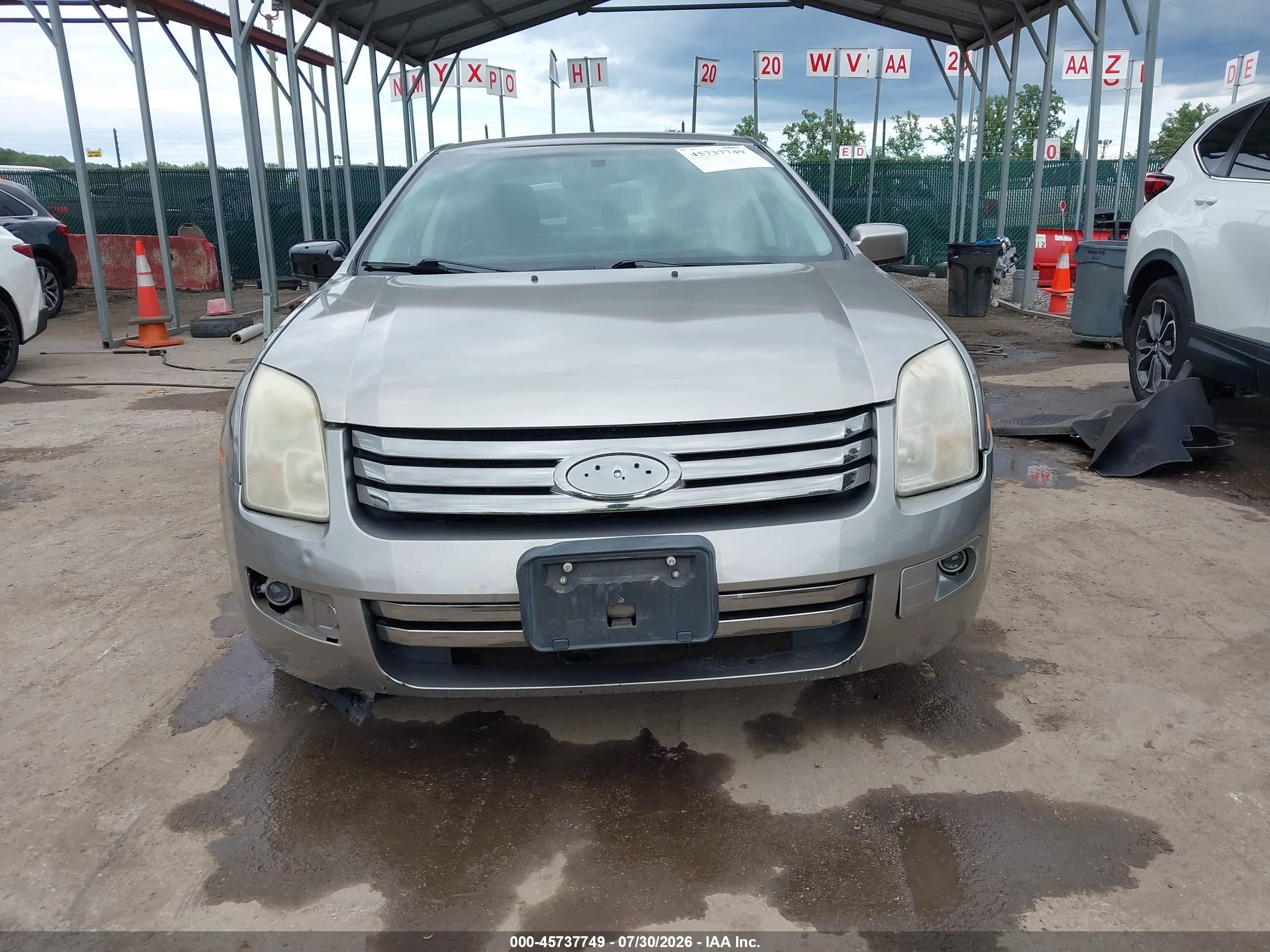 2009 Ford Fusion Sel Silver vin: 3FAHP08139R217332