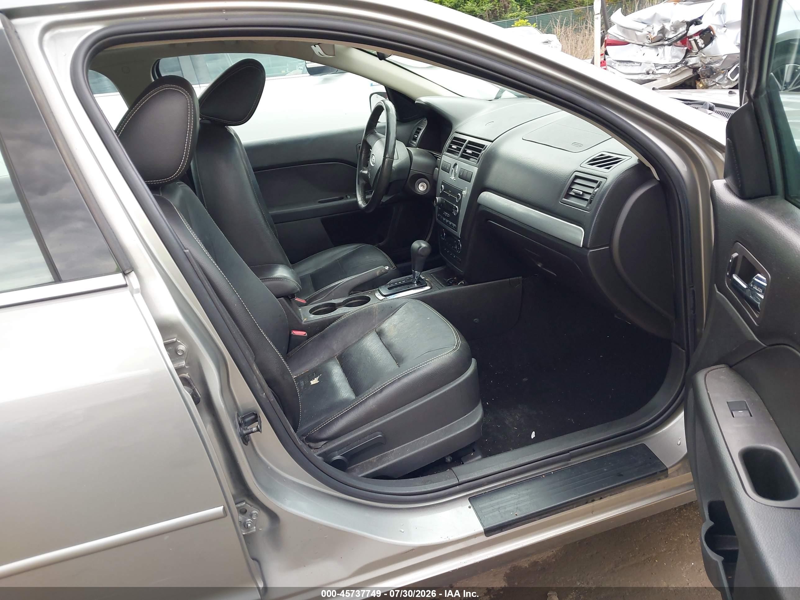 2009 Ford Fusion Sel Silver vin: 3FAHP08139R217332