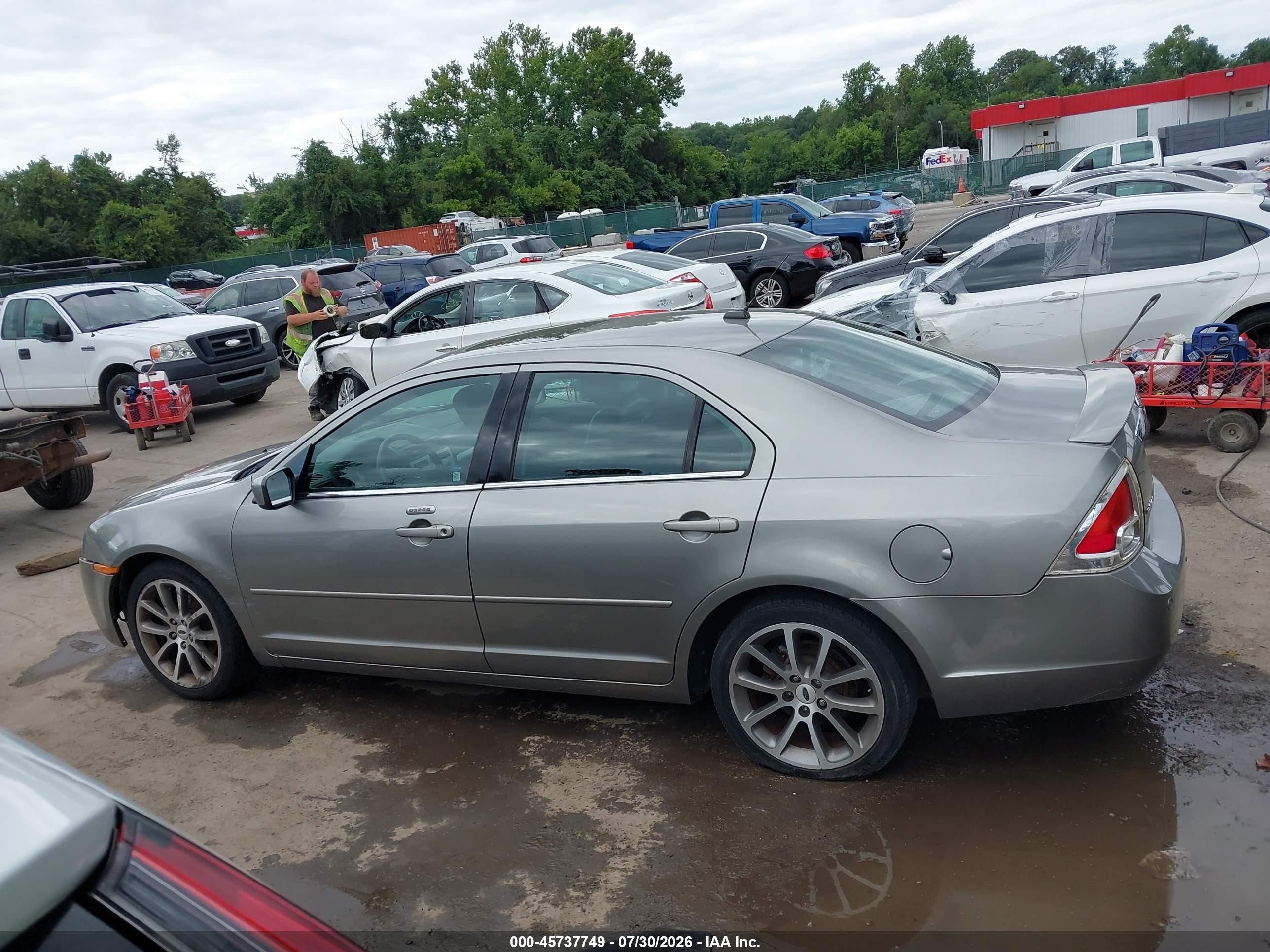 2009 Ford Fusion Sel Silver vin: 3FAHP08139R217332