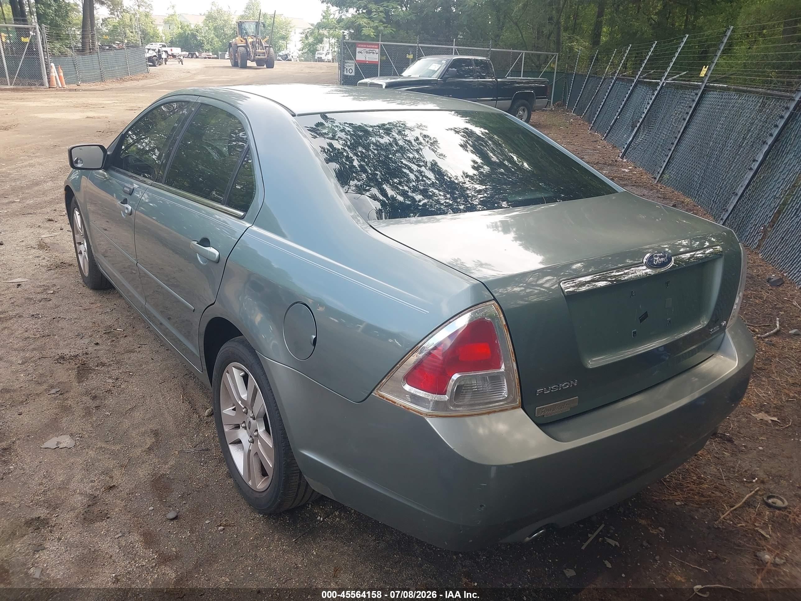 2006 Ford Fusion Sel Blue vin: 3FAHP08146R130423