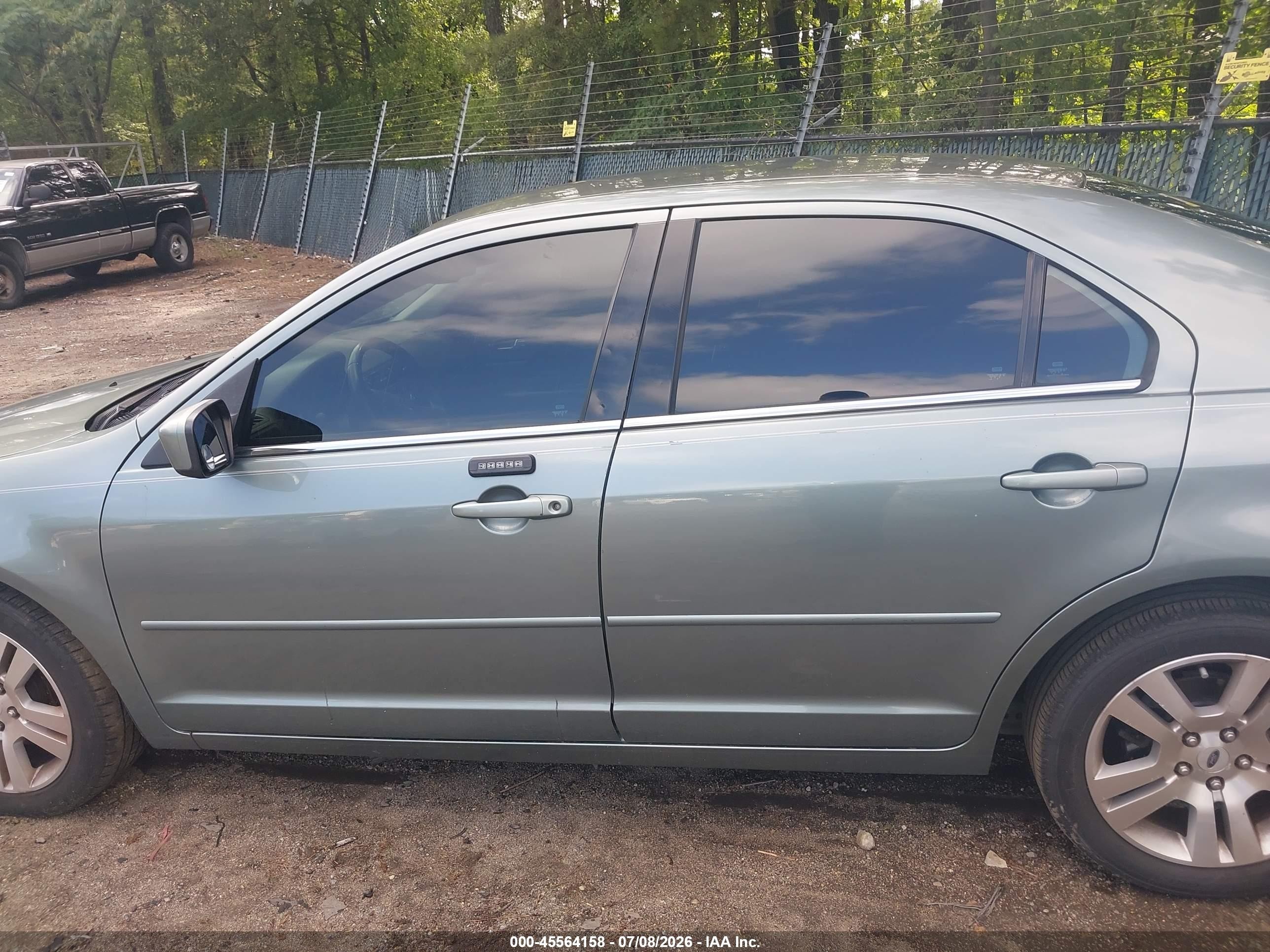 2006 Ford Fusion Sel Blue vin: 3FAHP08146R130423