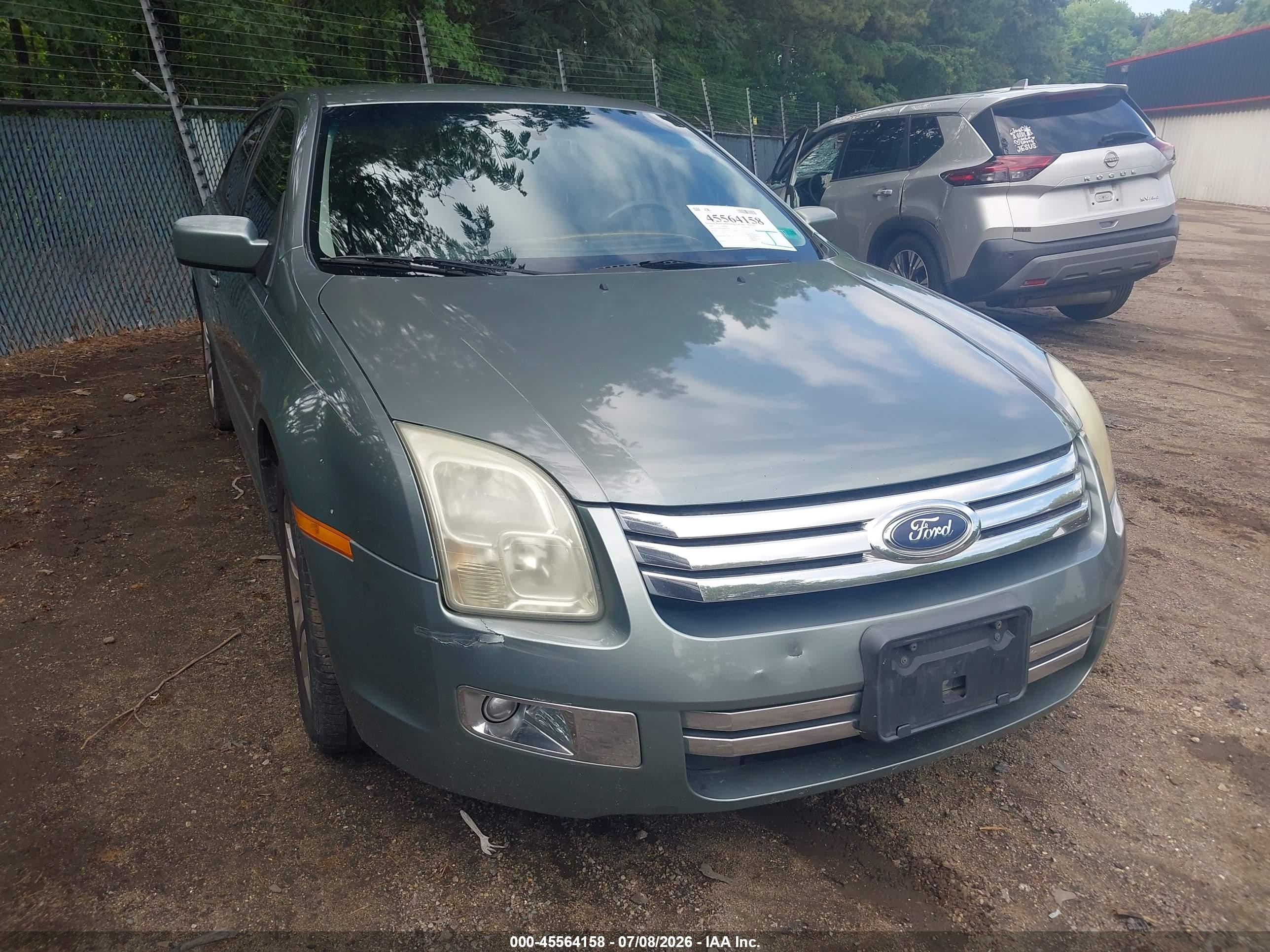 2006 Ford Fusion Sel Blue vin: 3FAHP08146R130423