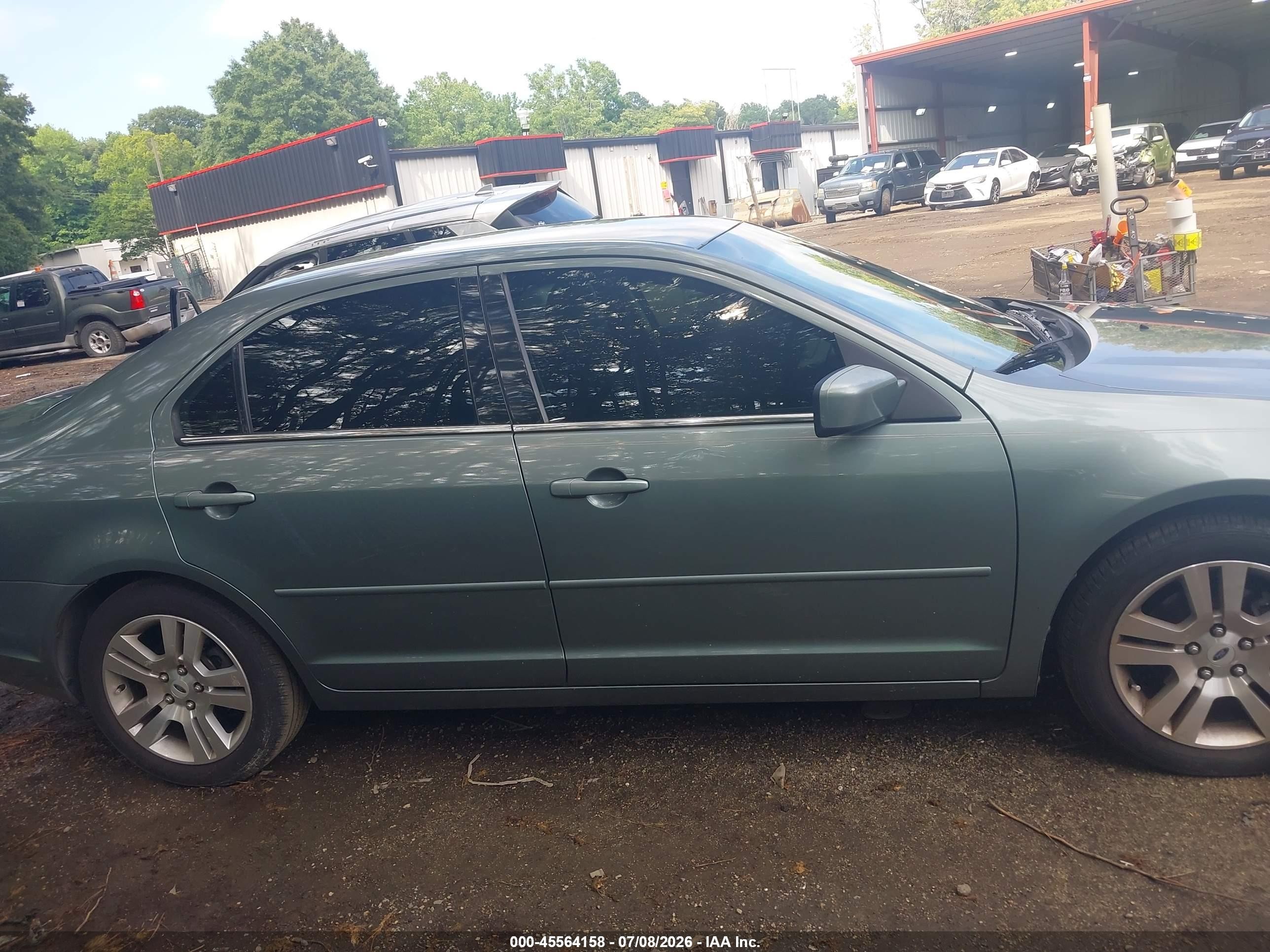 2006 Ford Fusion Sel Blue vin: 3FAHP08146R130423