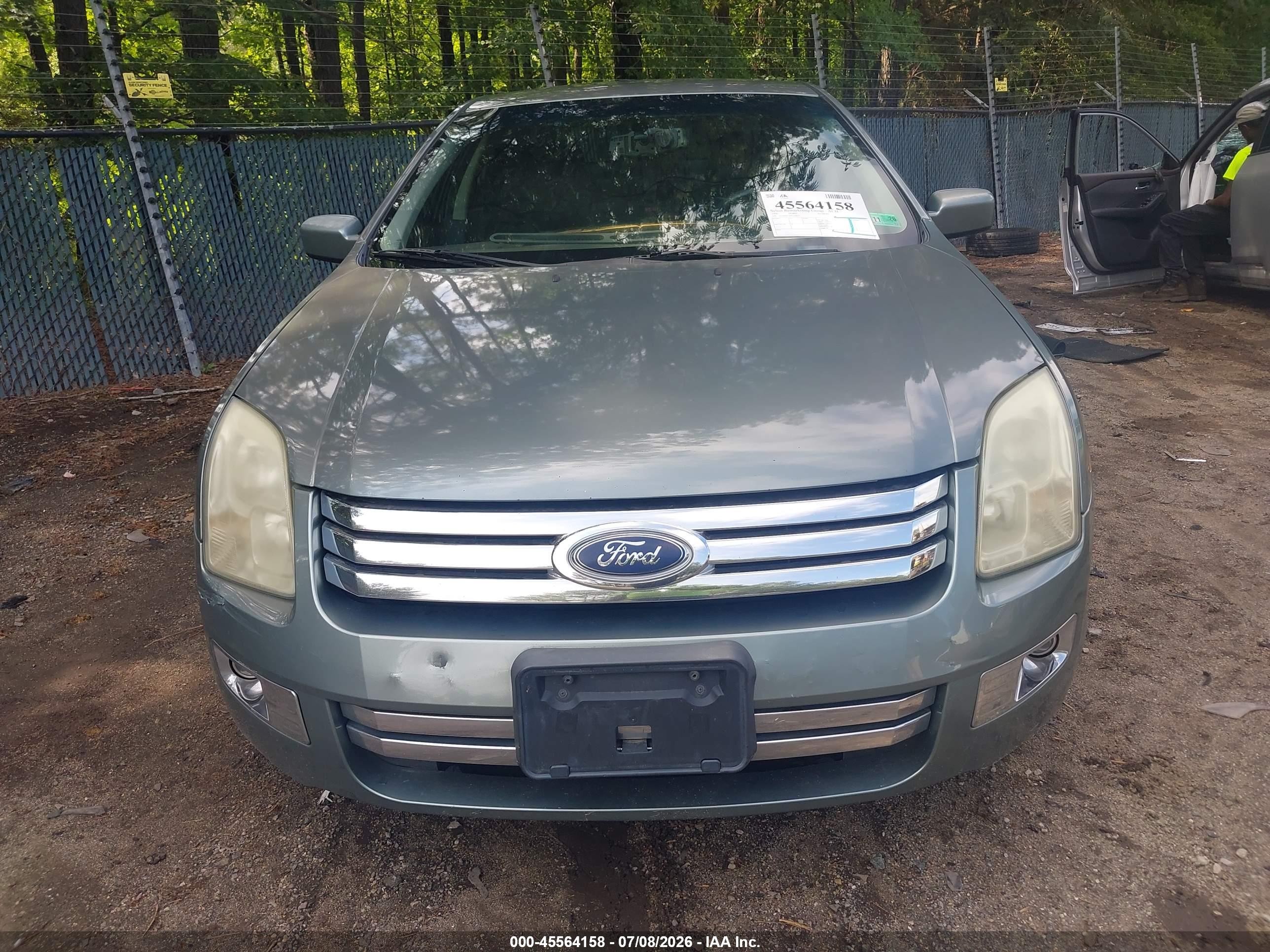 2006 Ford Fusion Sel Blue vin: 3FAHP08146R130423