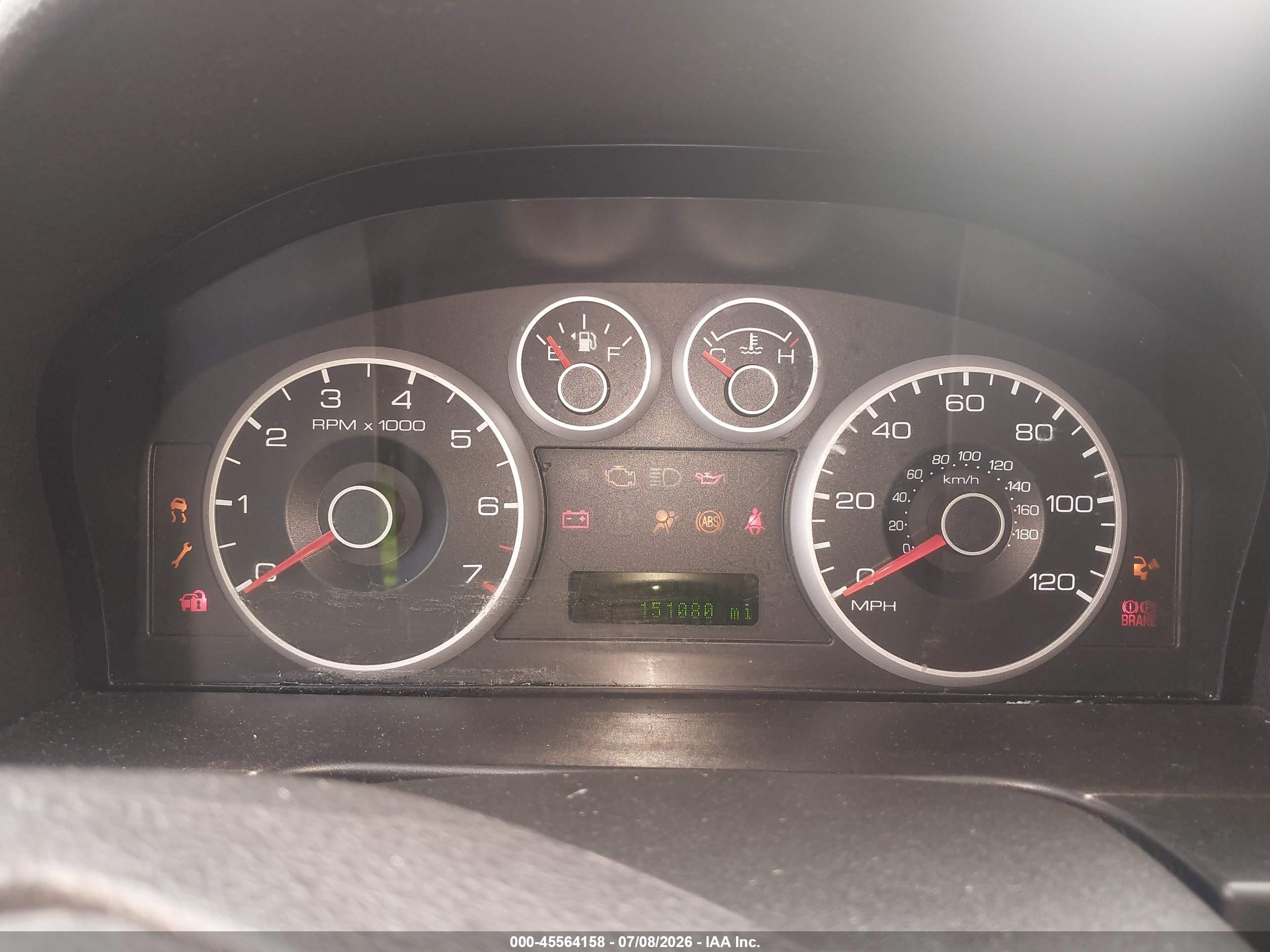 2006 Ford Fusion Sel Blue vin: 3FAHP08146R130423