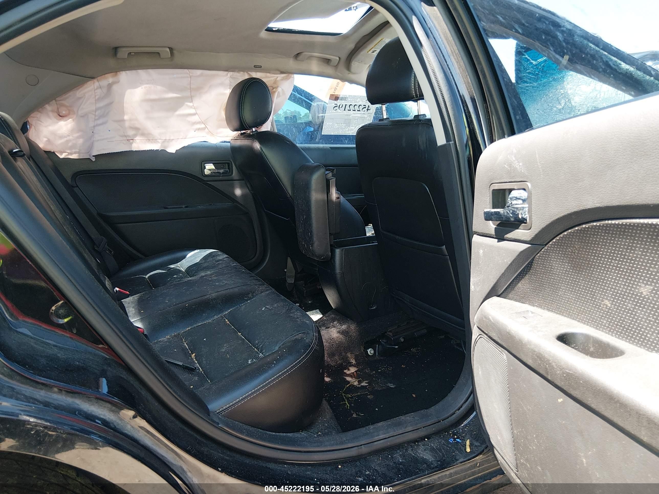 2006 Ford Fusion Sel Black vin: 3FAHP08146R184076
