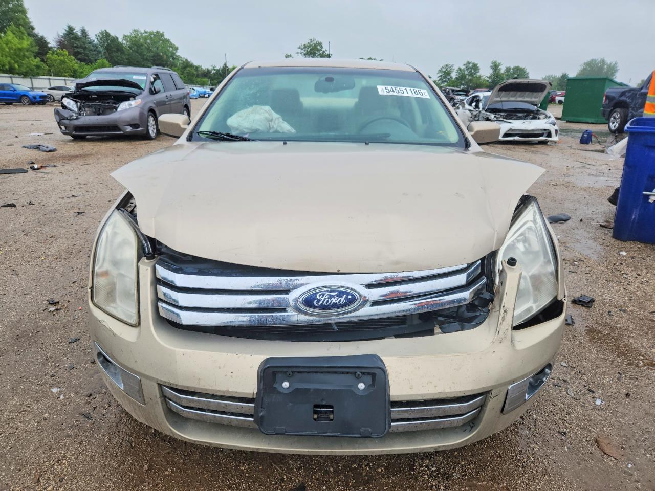 2008 Ford Fusion Sel Beige vin: 3FAHP08148R118758