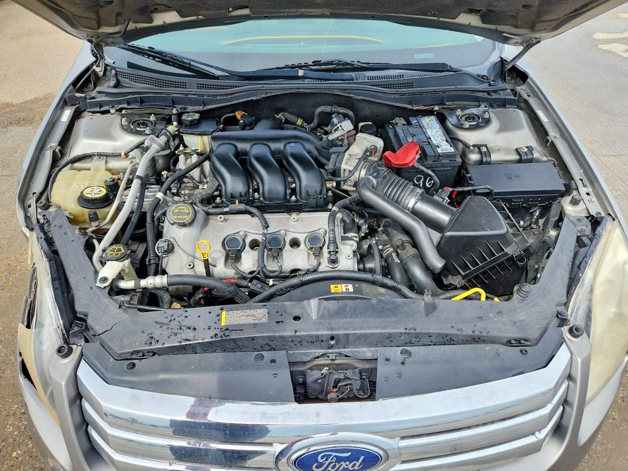 2008 Ford Fusion Sel Silver vin: 3FAHP08148R161187