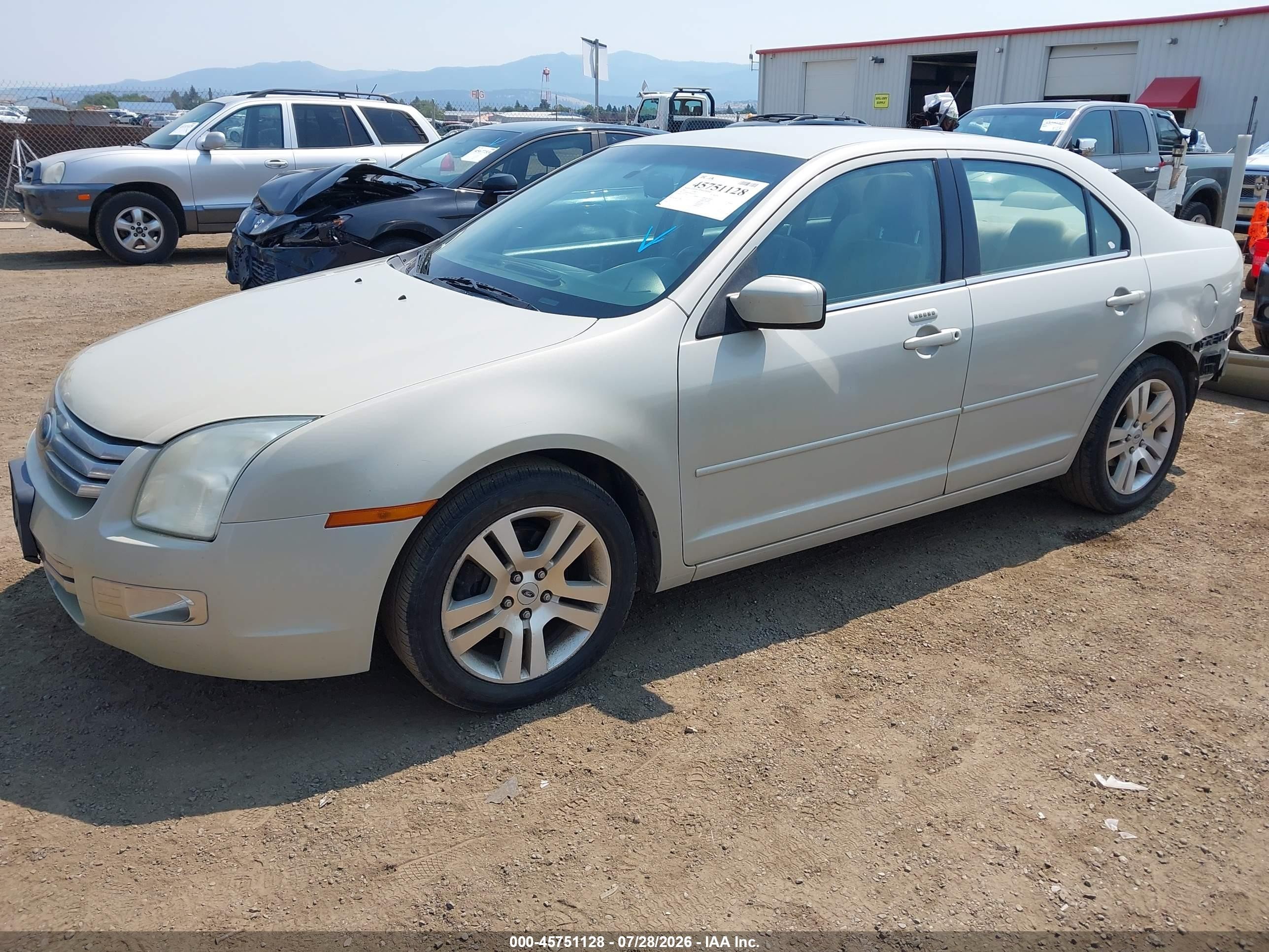 2008 Ford Fusion Sel White vin: 3FAHP08148R216320