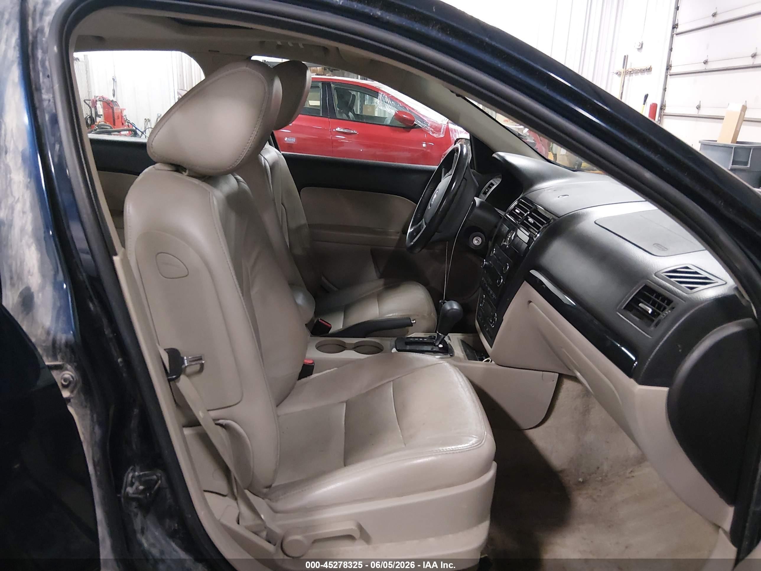2009 Ford Fusion Sel Dark Blue vin: 3FAHP08149R123038