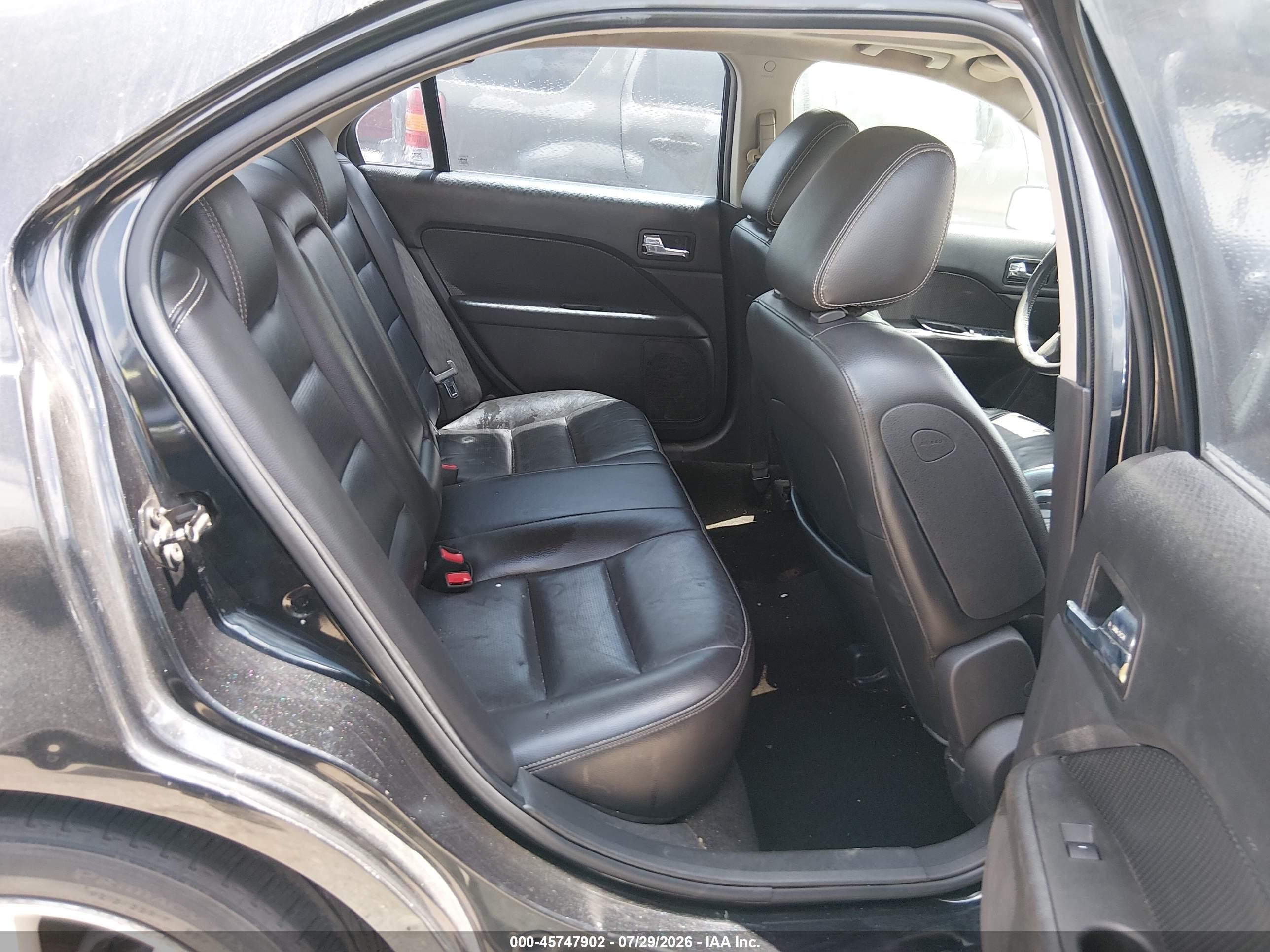 2009 Ford Fusion Sel Black vin: 3FAHP08149R145458