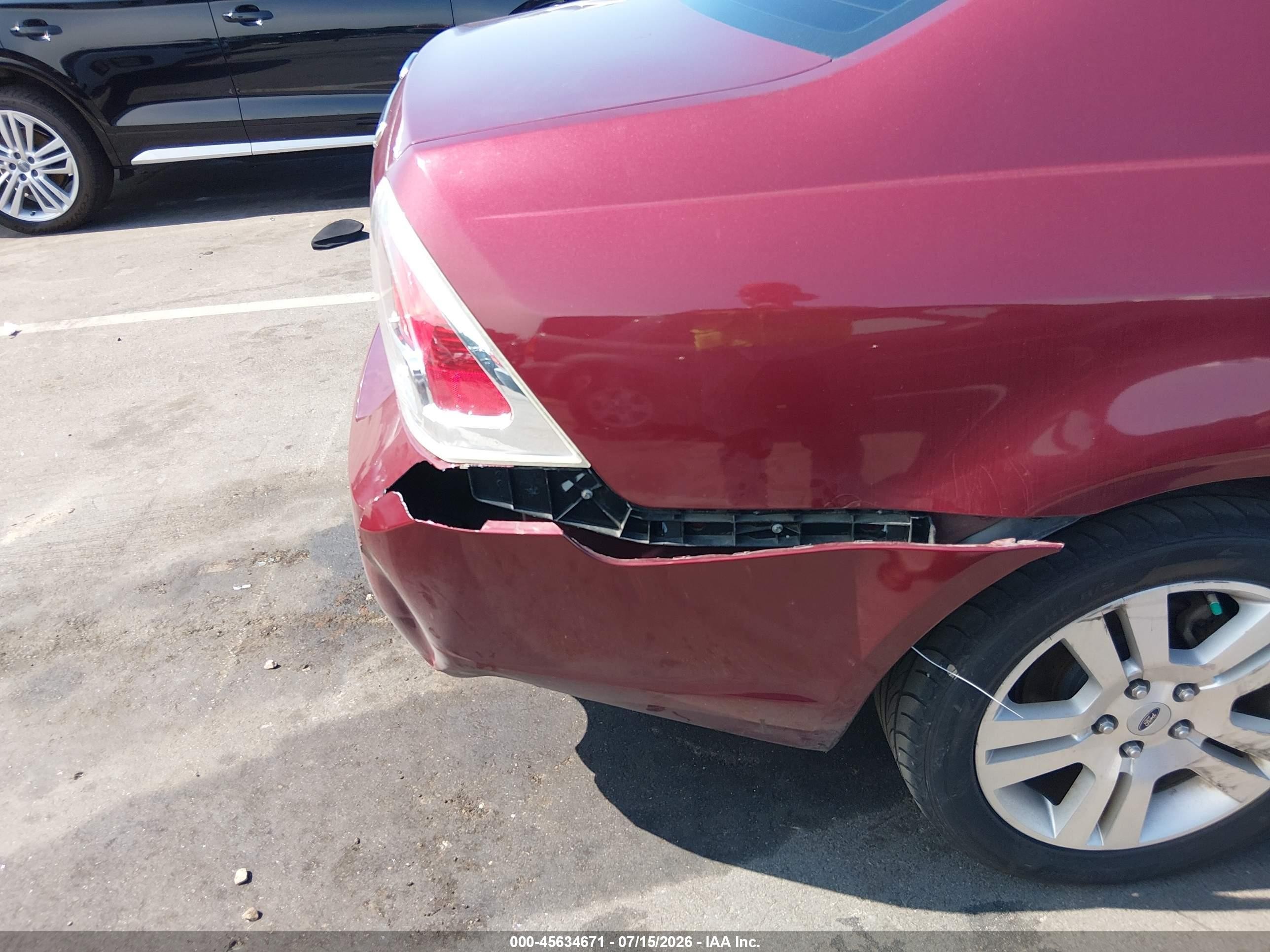 2006 Ford Fusion Sel Red vin: 3FAHP08156R130625
