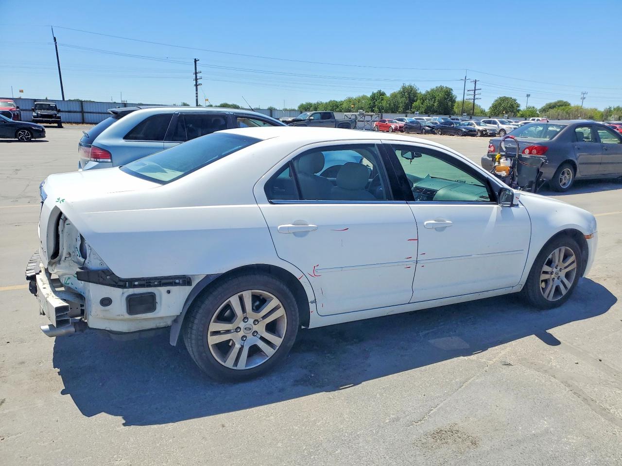 2006 Ford Fusion Sel White vin: 3FAHP08156R148929