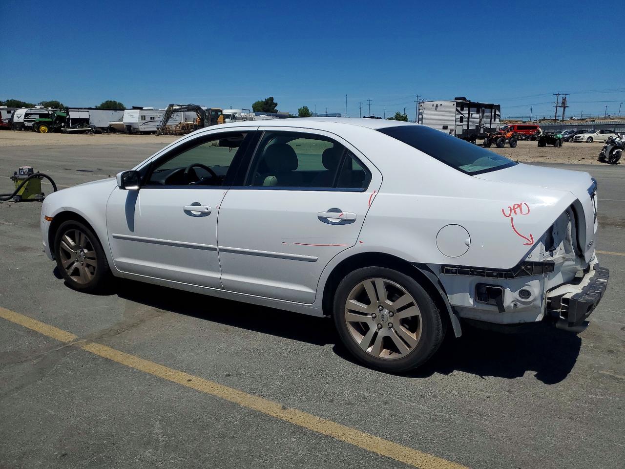 2006 Ford Fusion Sel White vin: 3FAHP08156R148929