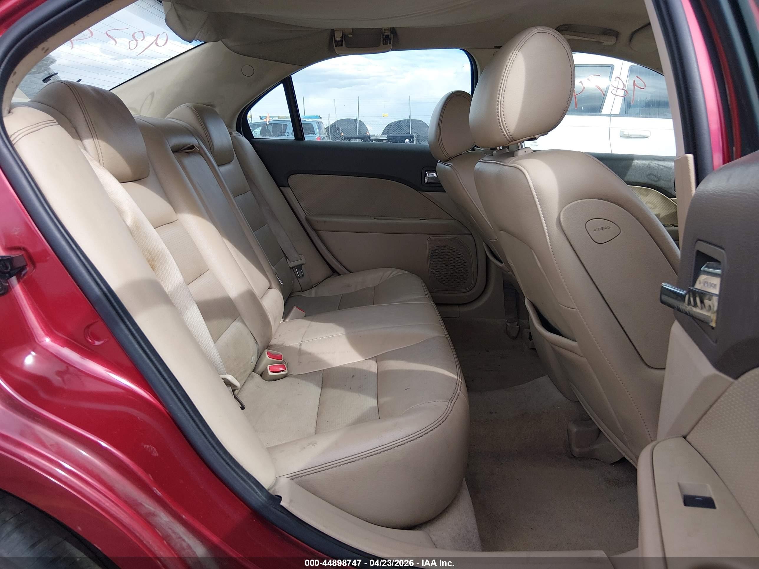 2006 Ford Fusion Sel Красный vin: 3FAHP08156R182322