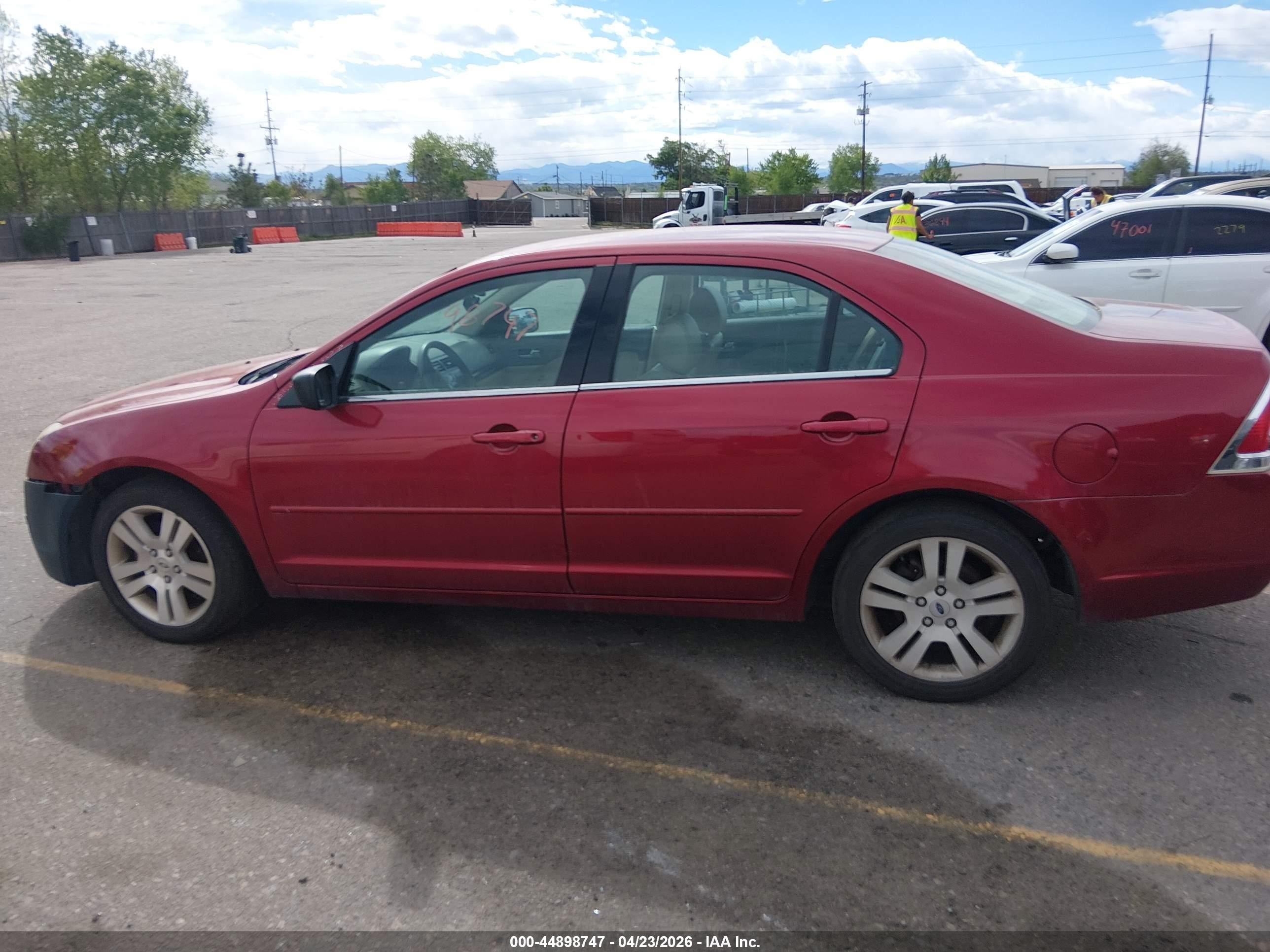 2006 Ford Fusion Sel Красный vin: 3FAHP08156R182322