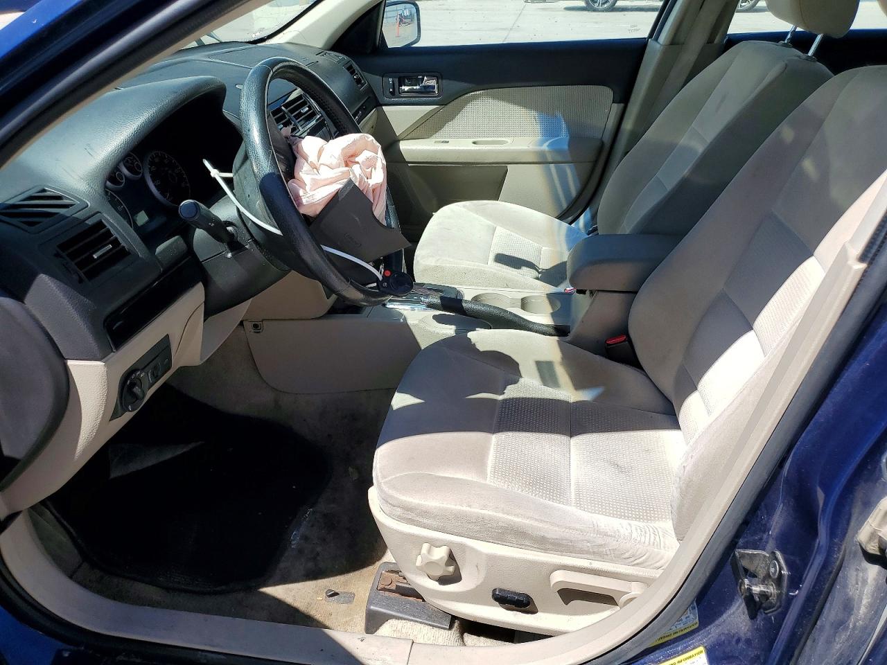 2007 Ford Fusion Sel Blue vin: 3FAHP08157R180796