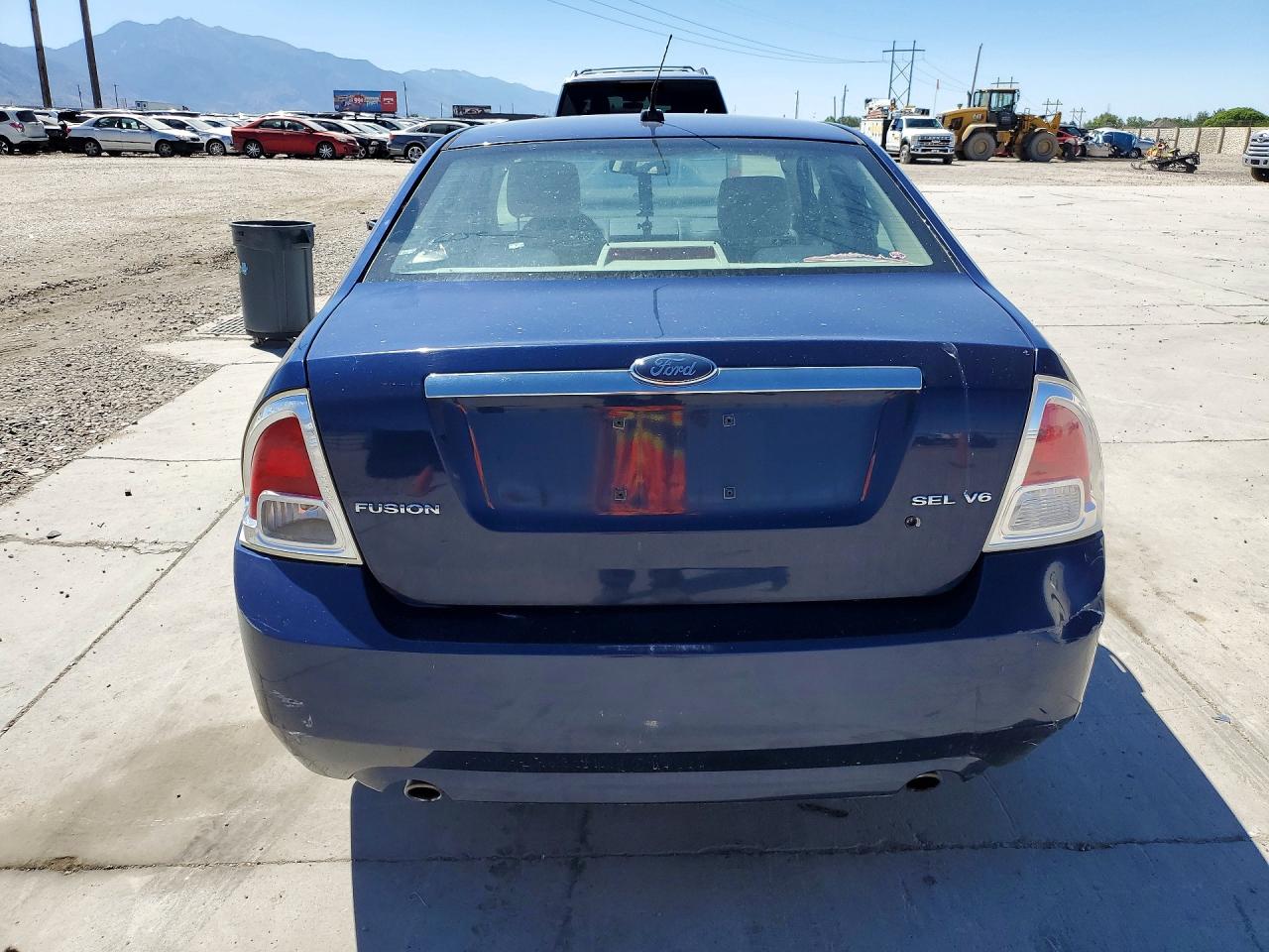 2007 Ford Fusion Sel Blue vin: 3FAHP08157R180796
