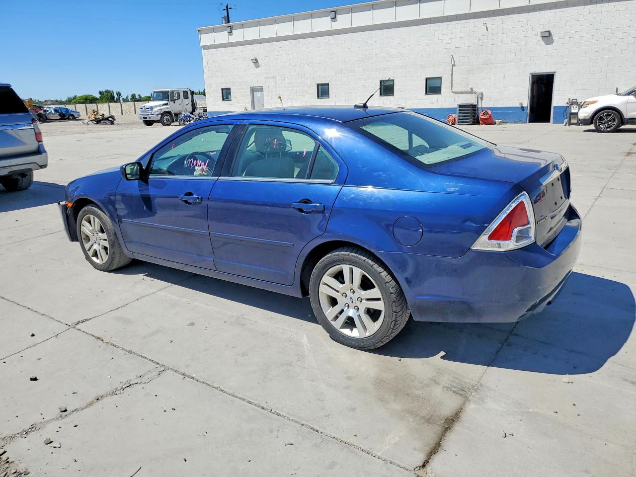 2007 Ford Fusion Sel Blue vin: 3FAHP08157R180796