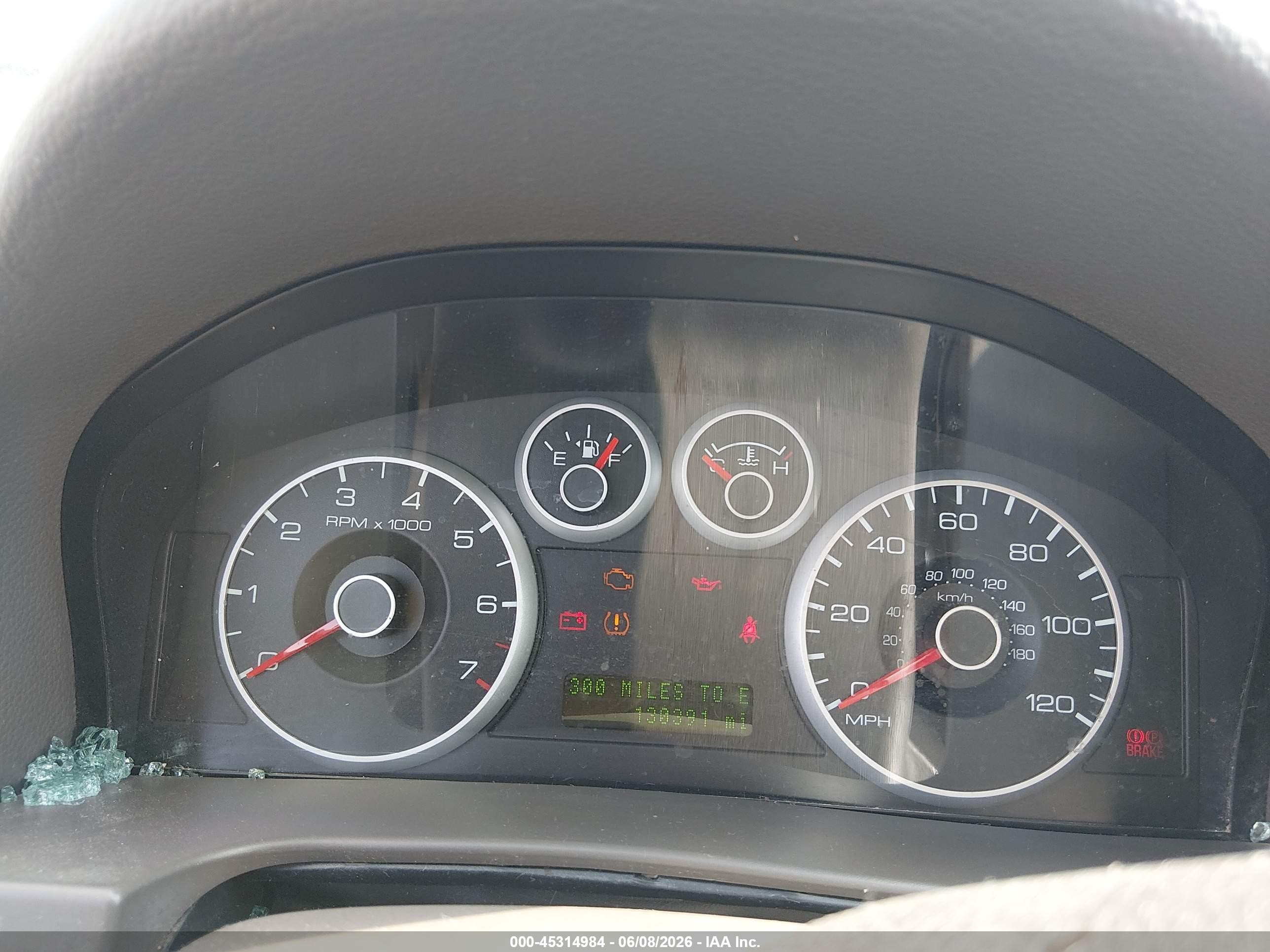 2008 Ford Fusion Sel Blue vin: 3FAHP08158R103637