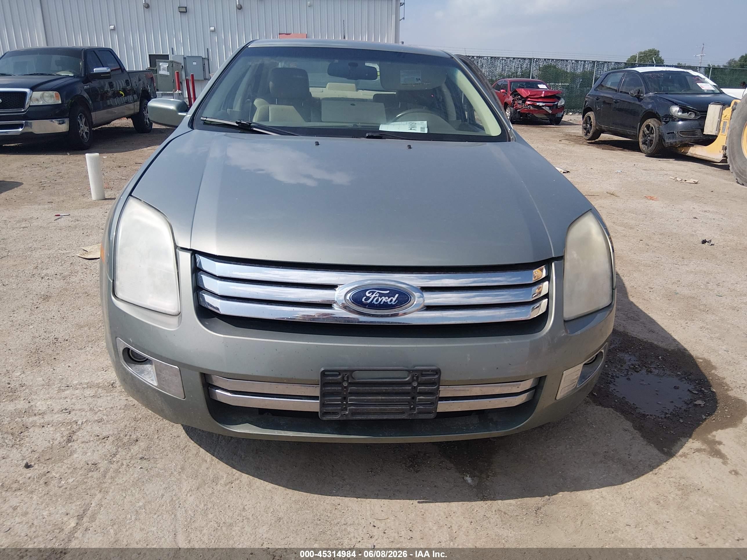 2008 Ford Fusion Sel Blue vin: 3FAHP08158R103637