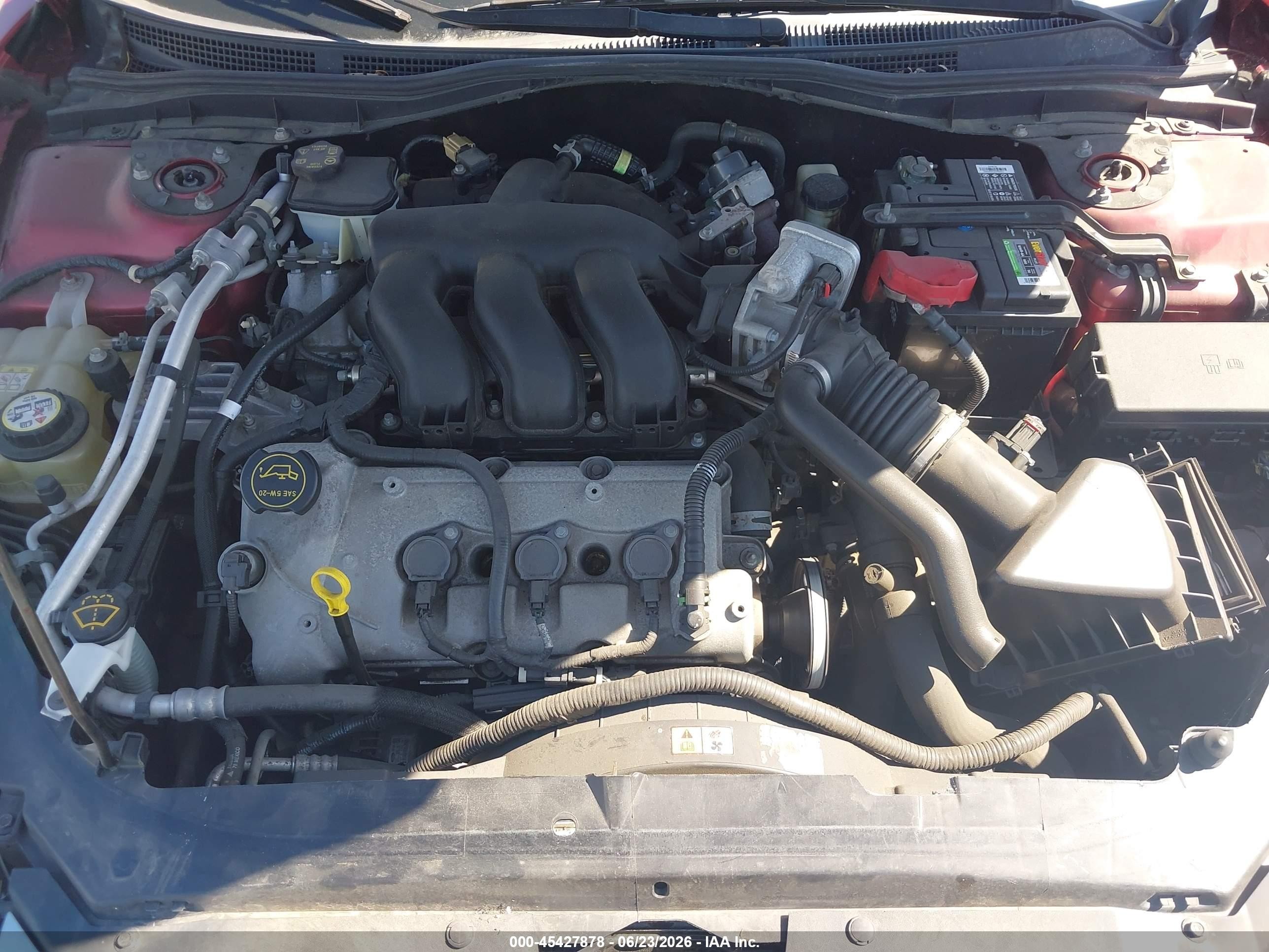 2008 Ford Fusion Sel Красный vin: 3FAHP08158R168200