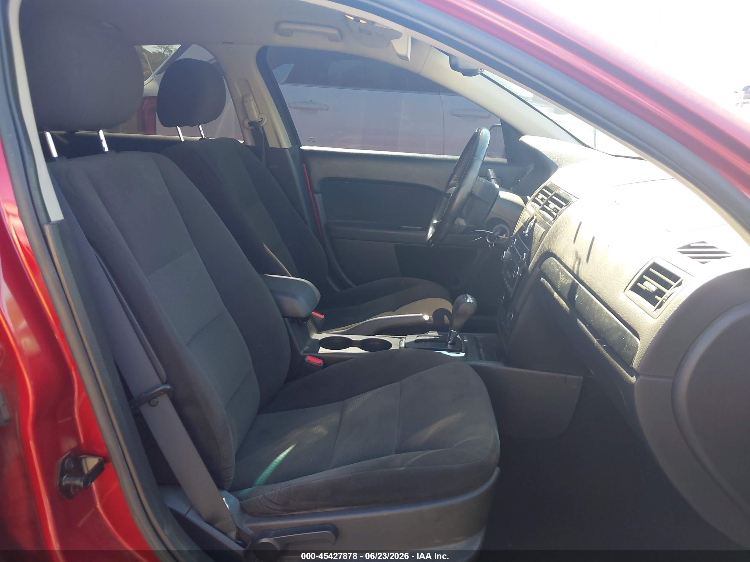 2008 Ford Fusion Sel Красный vin: 3FAHP08158R168200