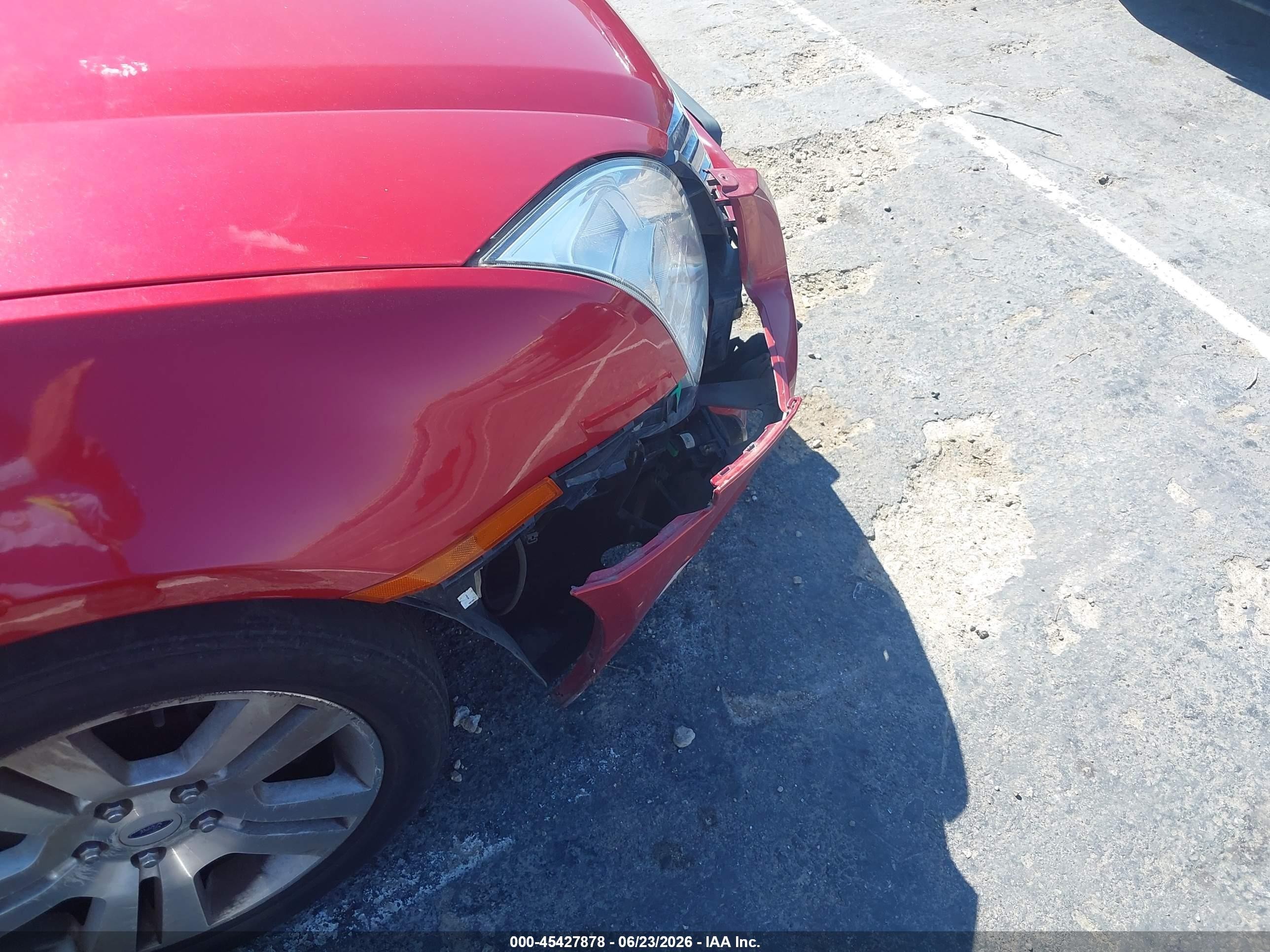 2008 Ford Fusion Sel Красный vin: 3FAHP08158R168200
