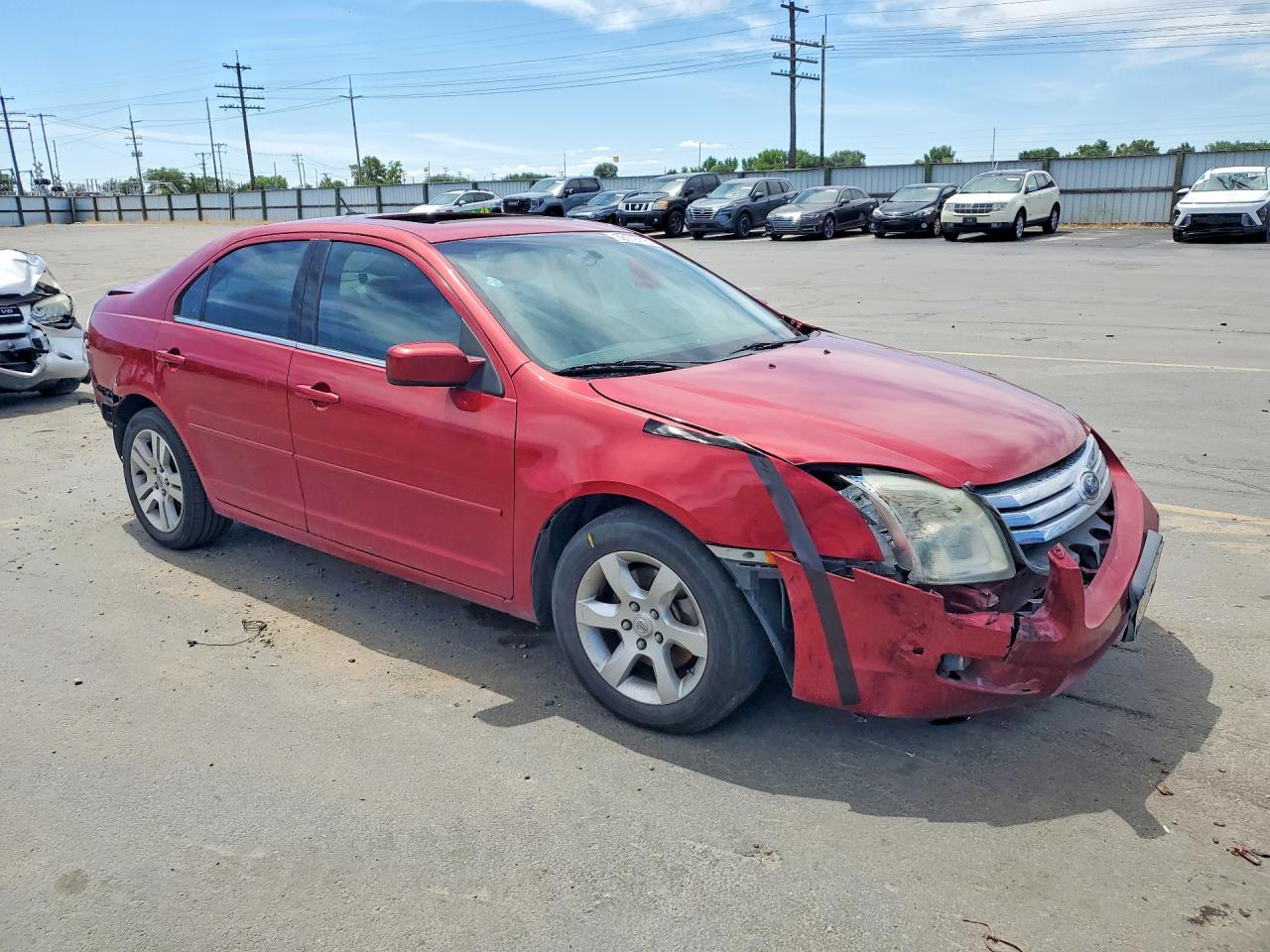 2009 Ford Fusion Sel Red vin: 3FAHP08159R101372