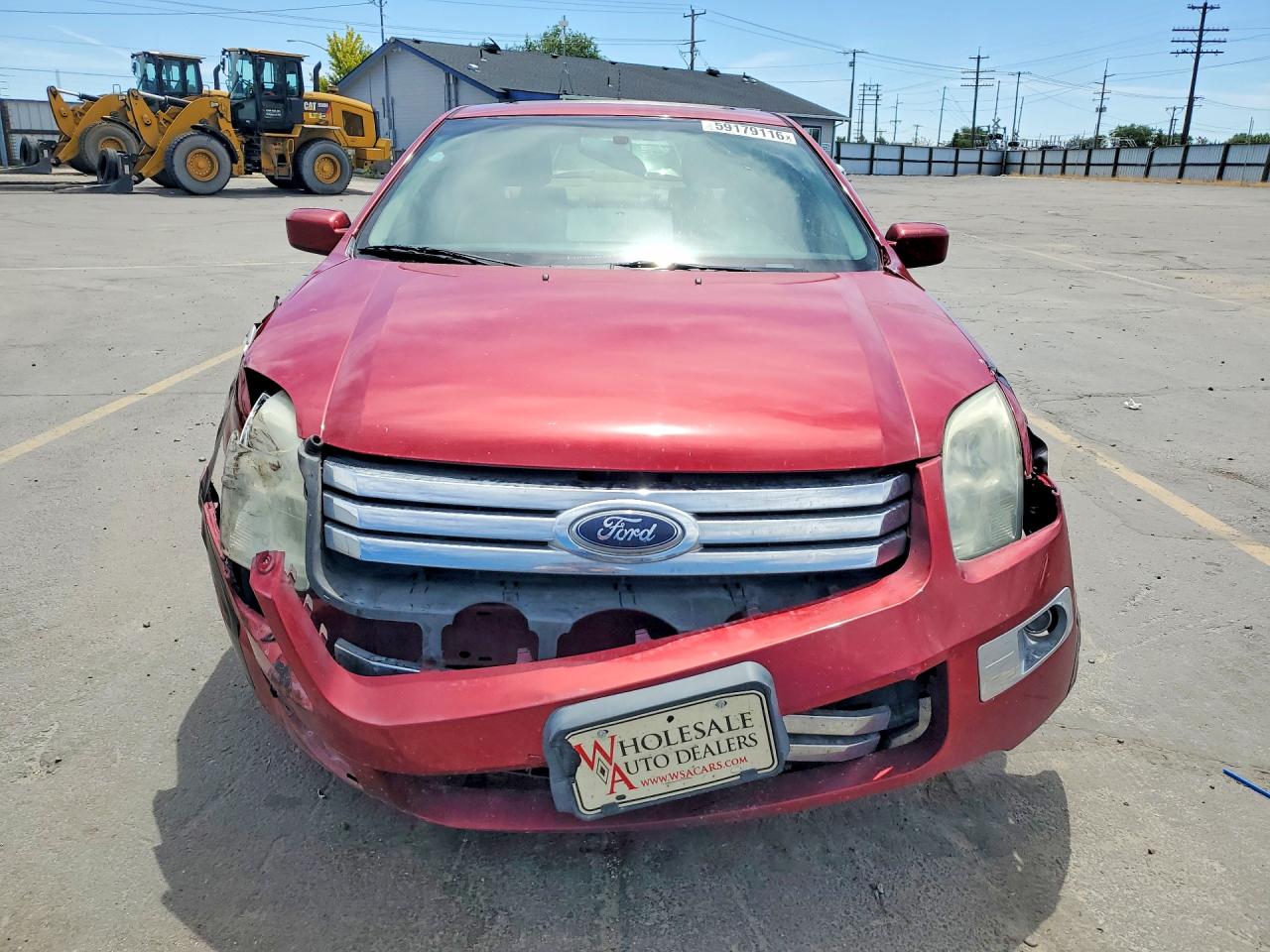 2009 Ford Fusion Sel Red vin: 3FAHP08159R101372