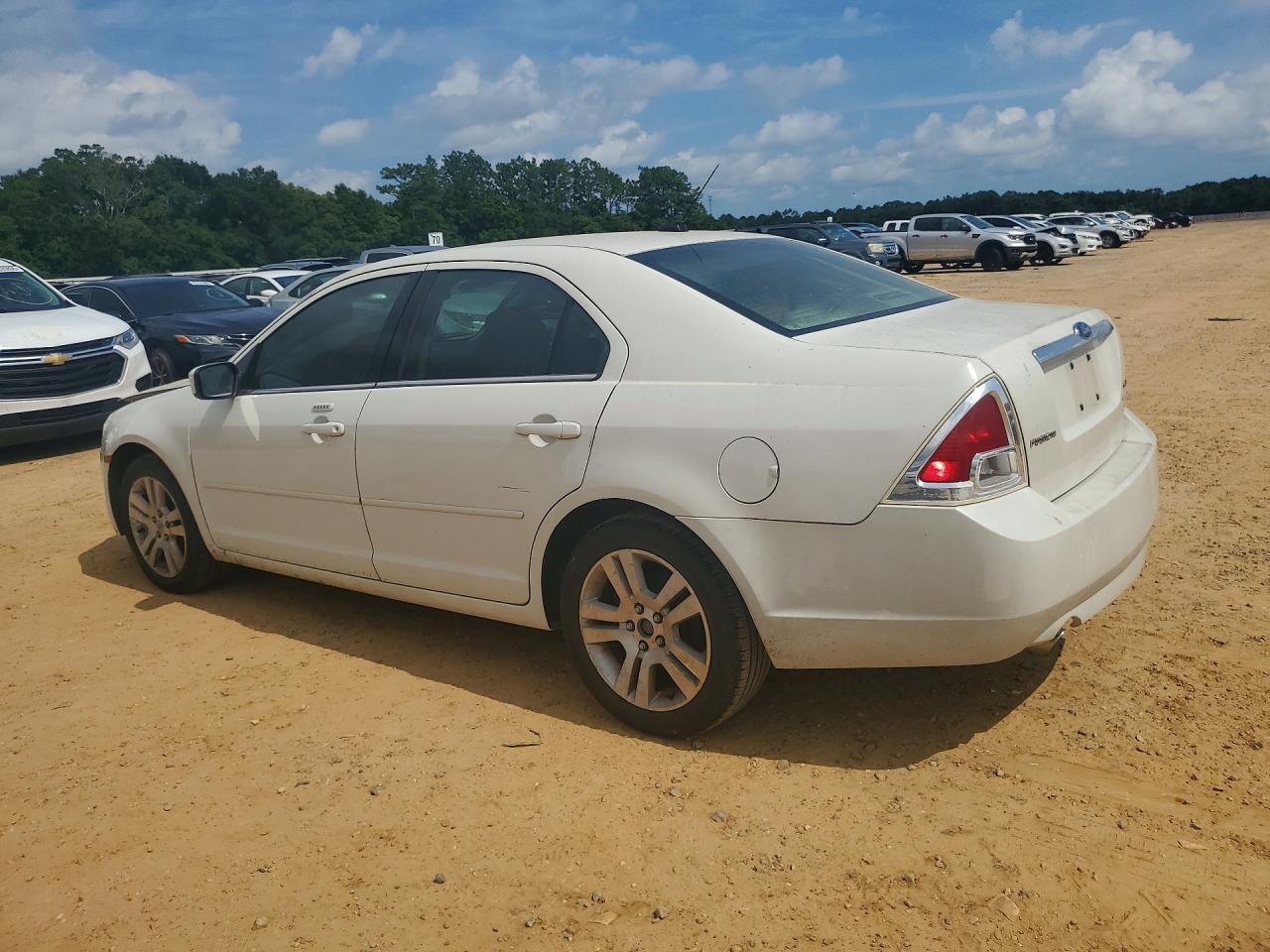 2009 Ford Fusion Sel White vin: 3FAHP08159R113795
