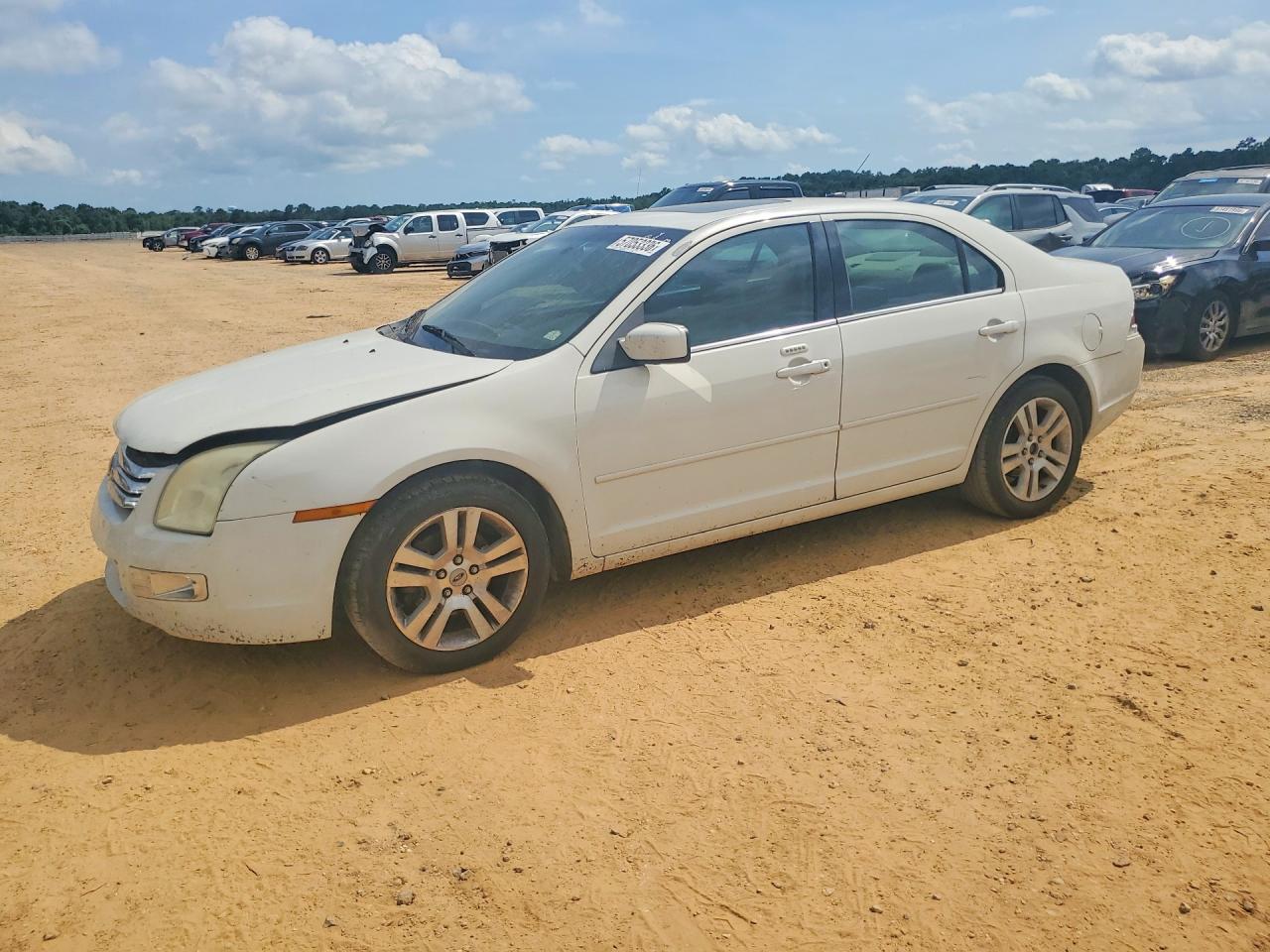 2009 Ford Fusion Sel White vin: 3FAHP08159R113795