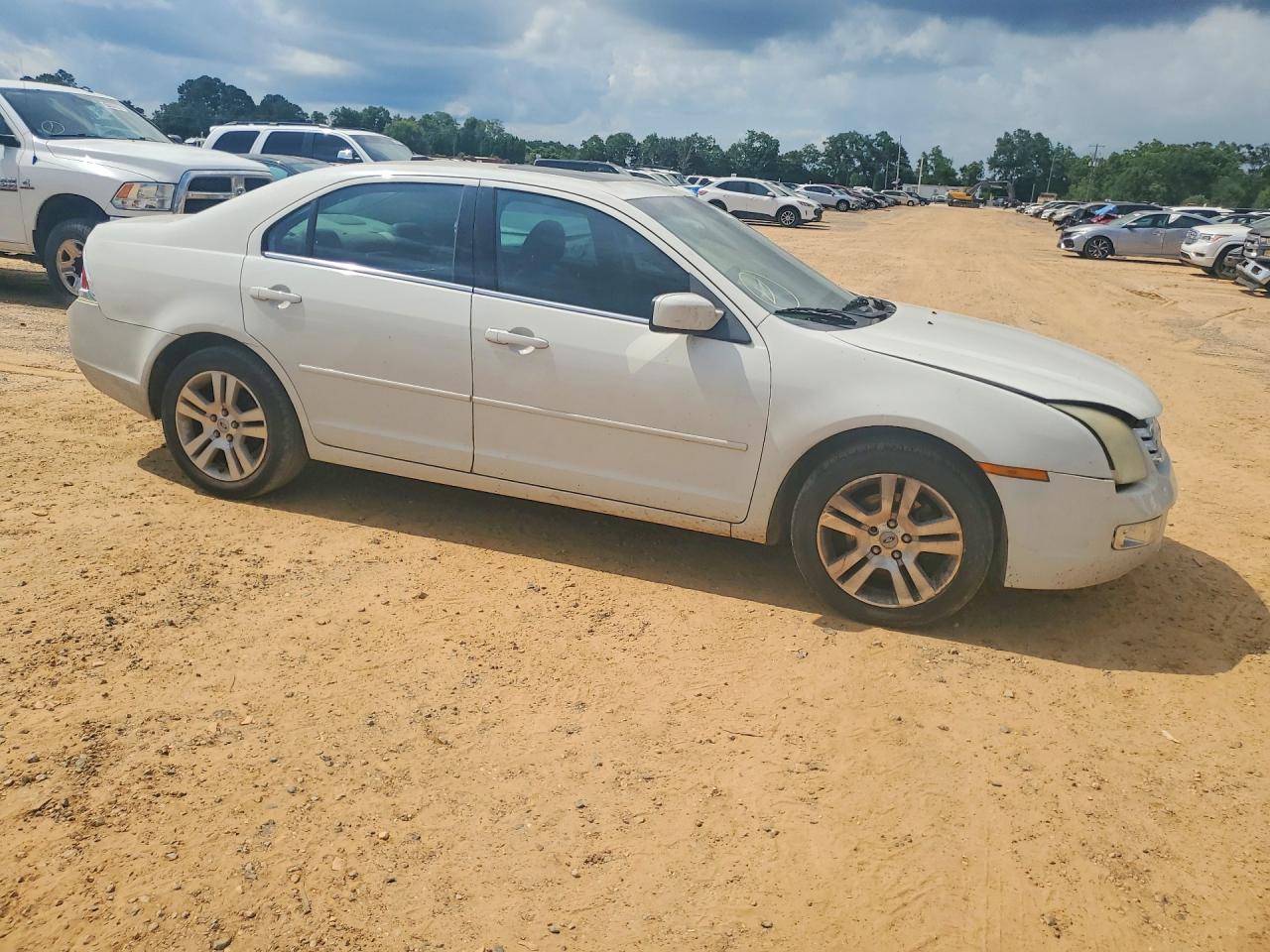 2009 Ford Fusion Sel White vin: 3FAHP08159R113795