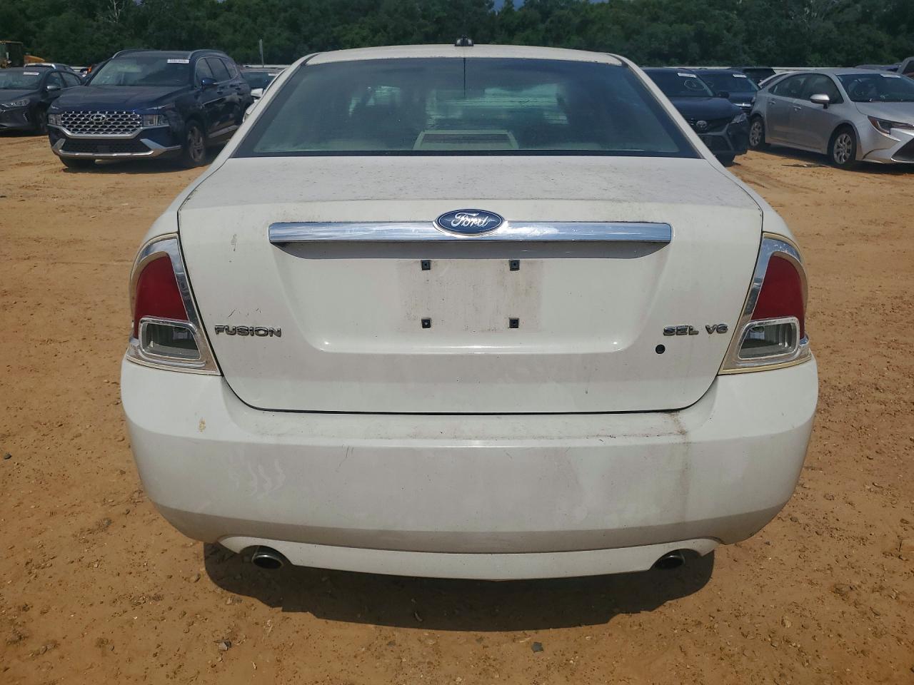 2009 Ford Fusion Sel White vin: 3FAHP08159R113795