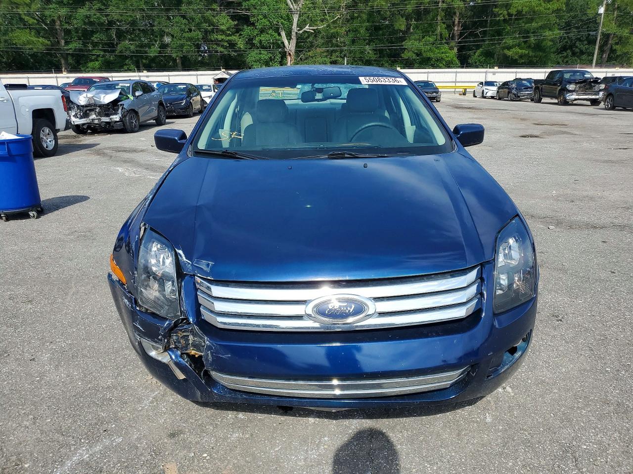 2006 Ford Fusion Sel Blue vin: 3FAHP08166R103756