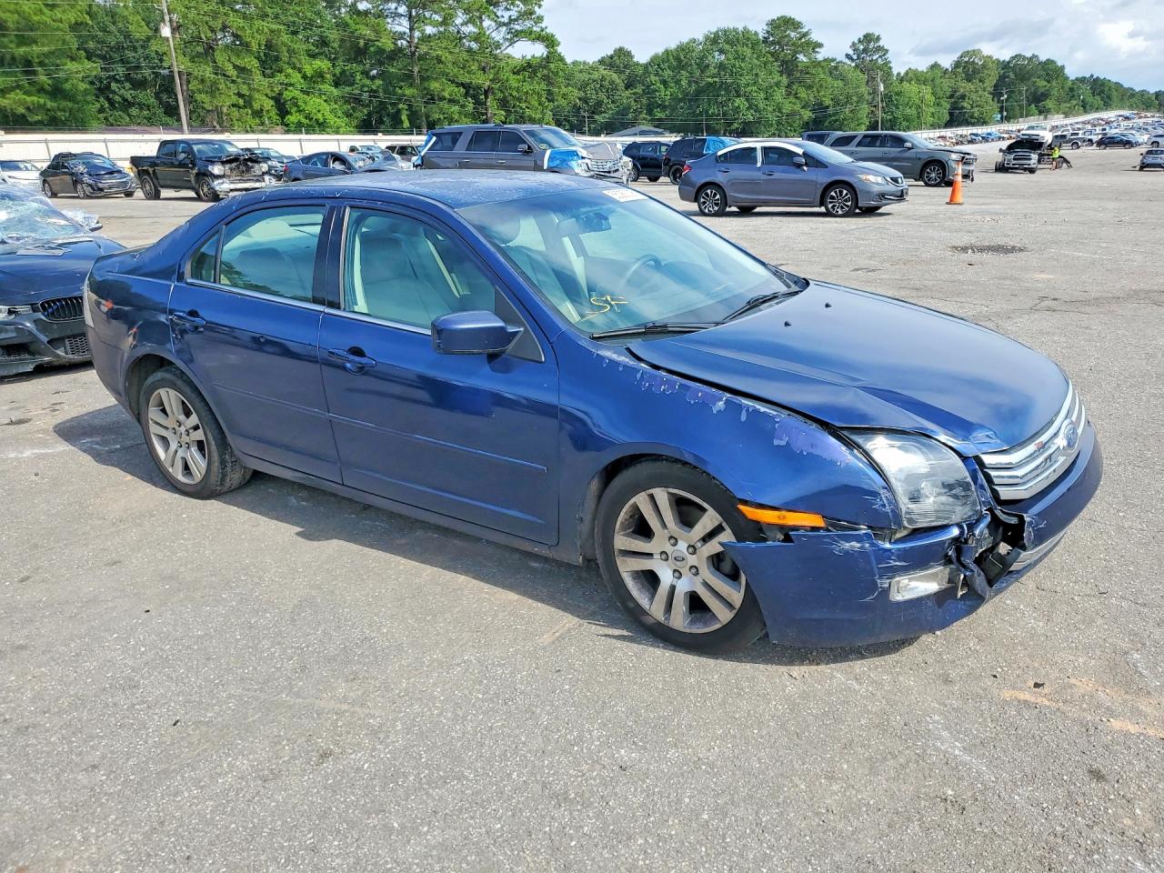 2006 Ford Fusion Sel Blue vin: 3FAHP08166R103756