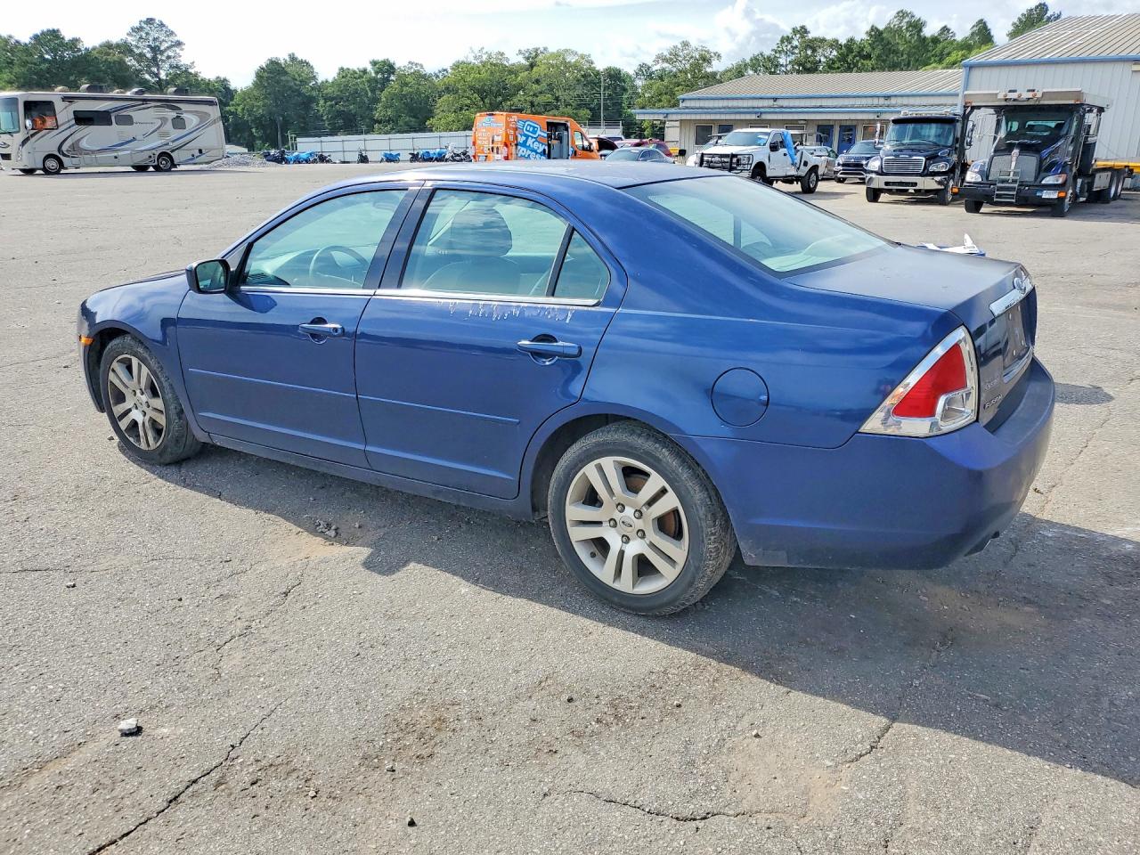 2006 Ford Fusion Sel Blue vin: 3FAHP08166R103756