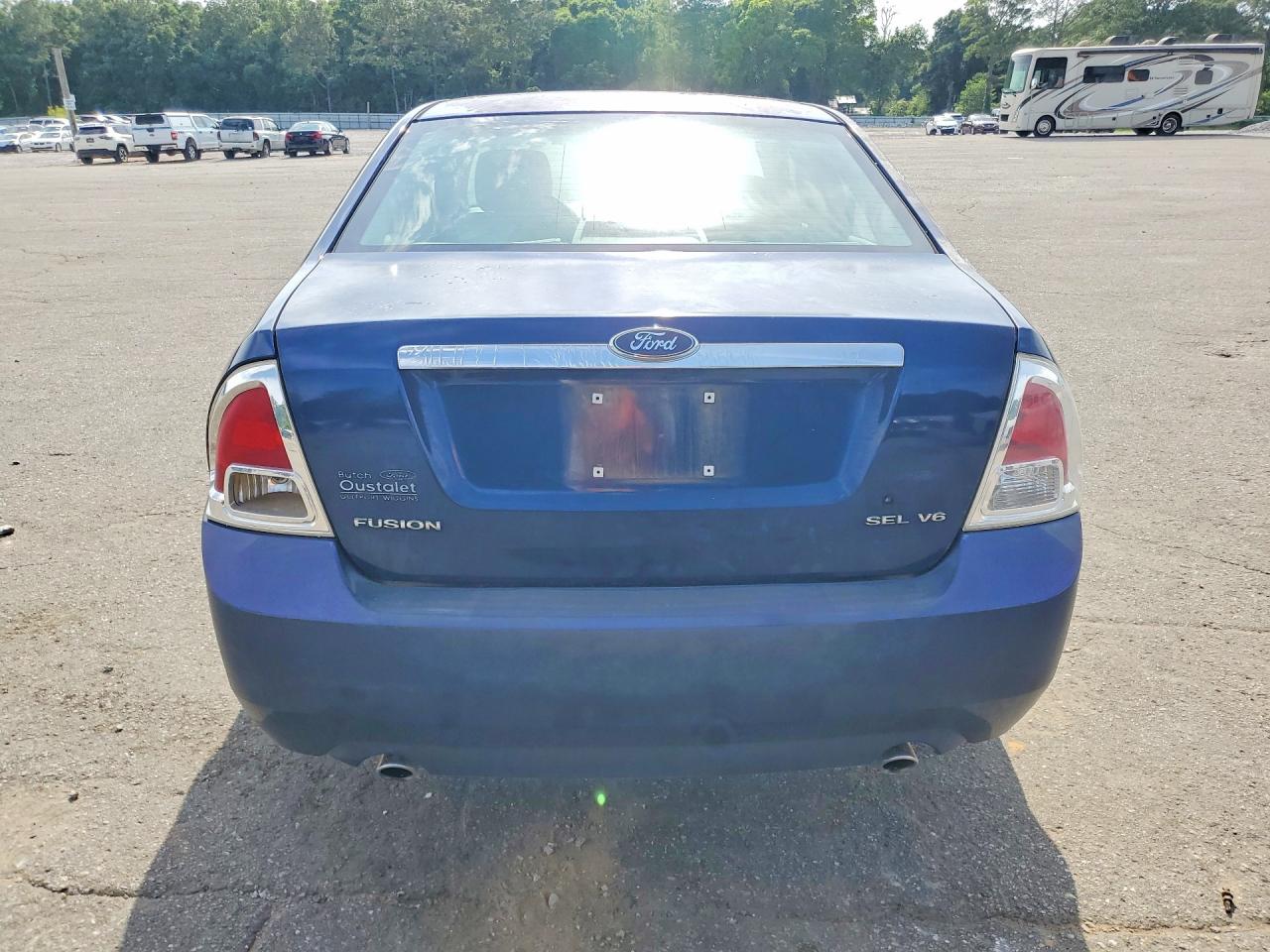 2006 Ford Fusion Sel Blue vin: 3FAHP08166R103756