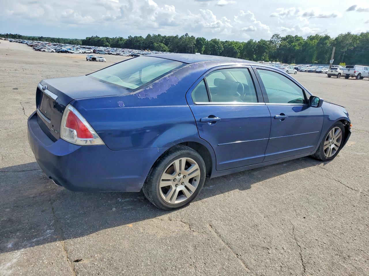 2006 Ford Fusion Sel Blue vin: 3FAHP08166R103756