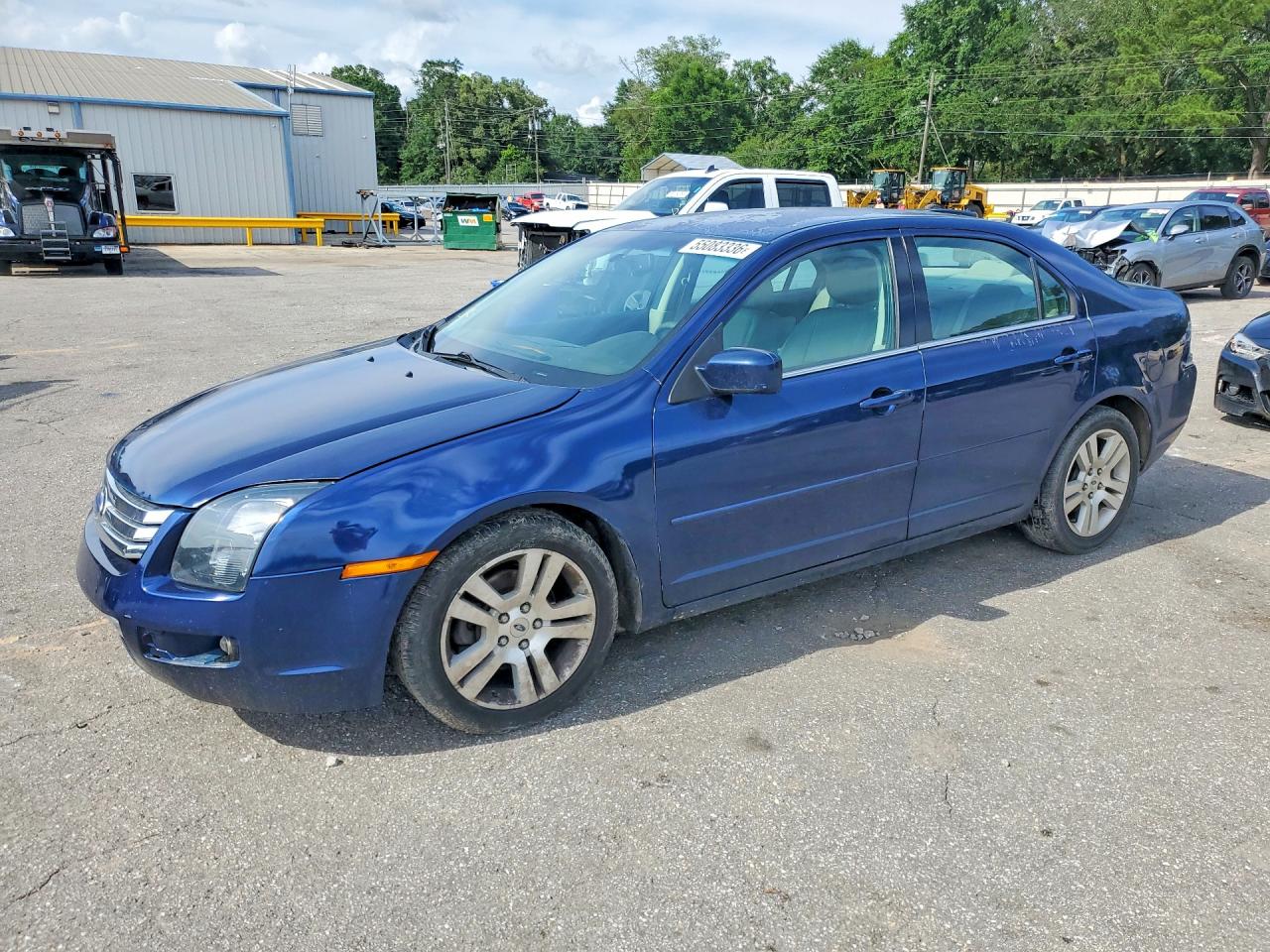 2006 Ford Fusion Sel Blue vin: 3FAHP08166R103756