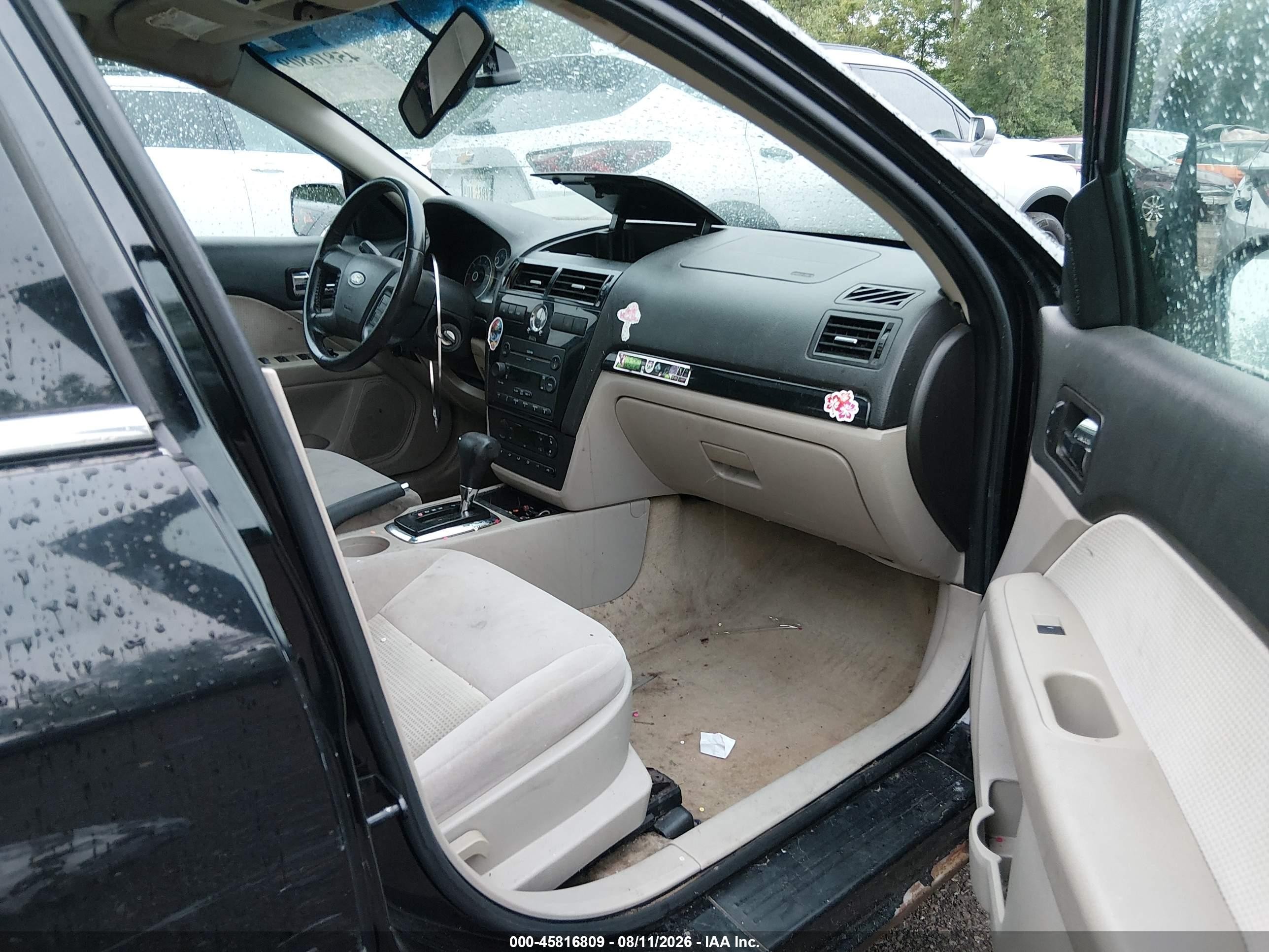 2006 Ford Fusion Sel Black vin: 3FAHP08166R142315