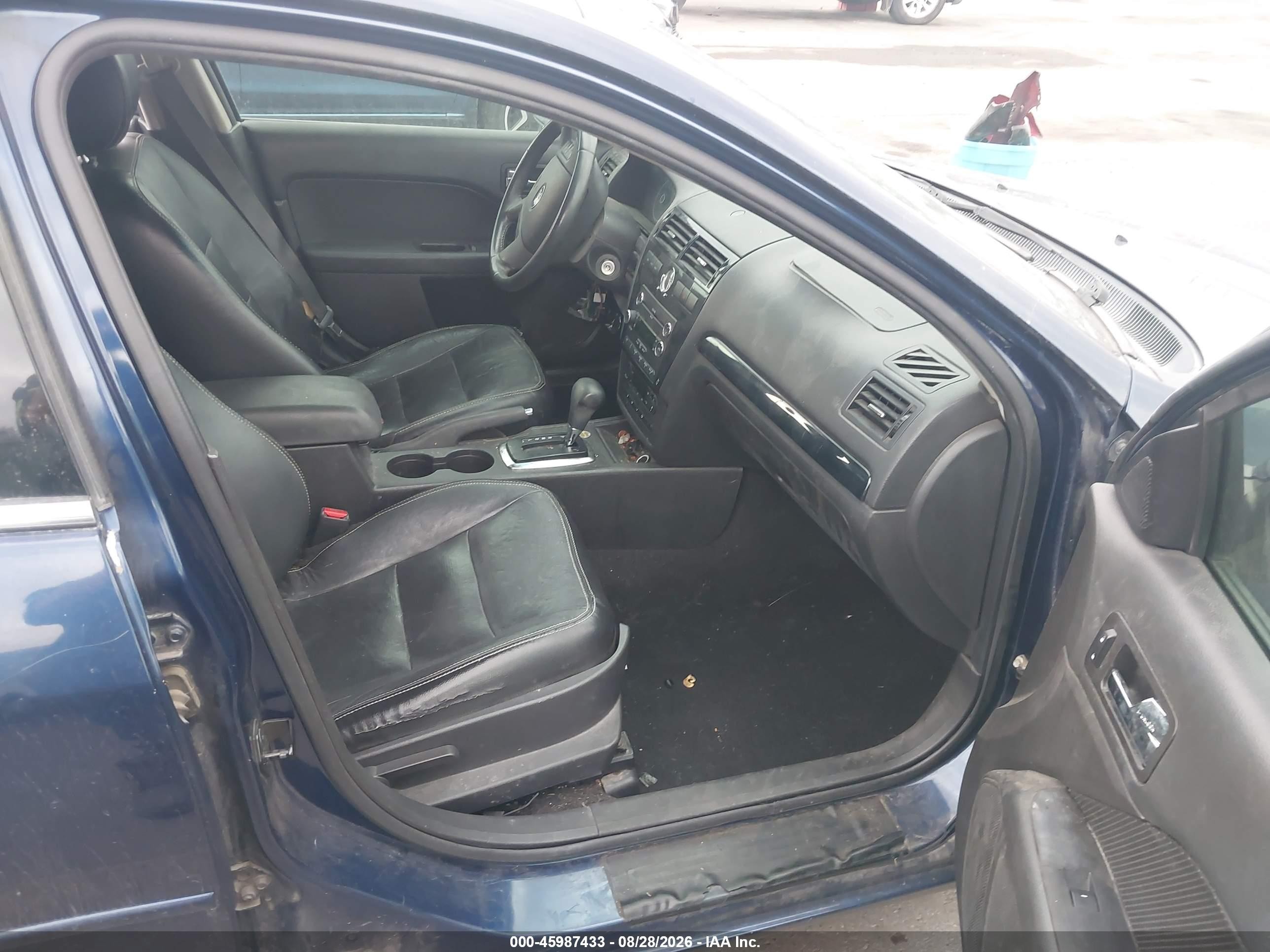 2007 Ford Fusion Sel Blue vin: 3FAHP08167R114371