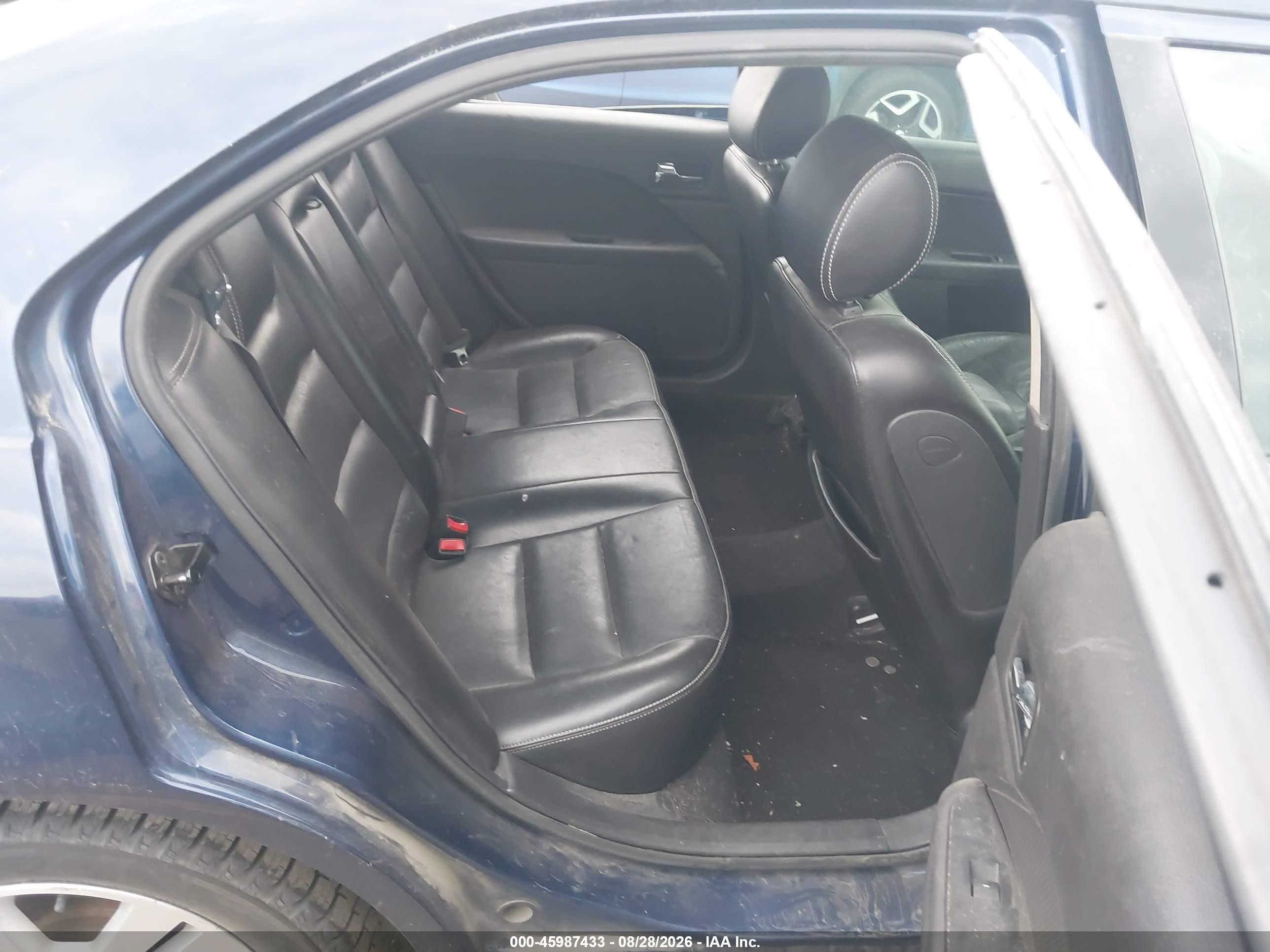 2007 Ford Fusion Sel Blue vin: 3FAHP08167R114371