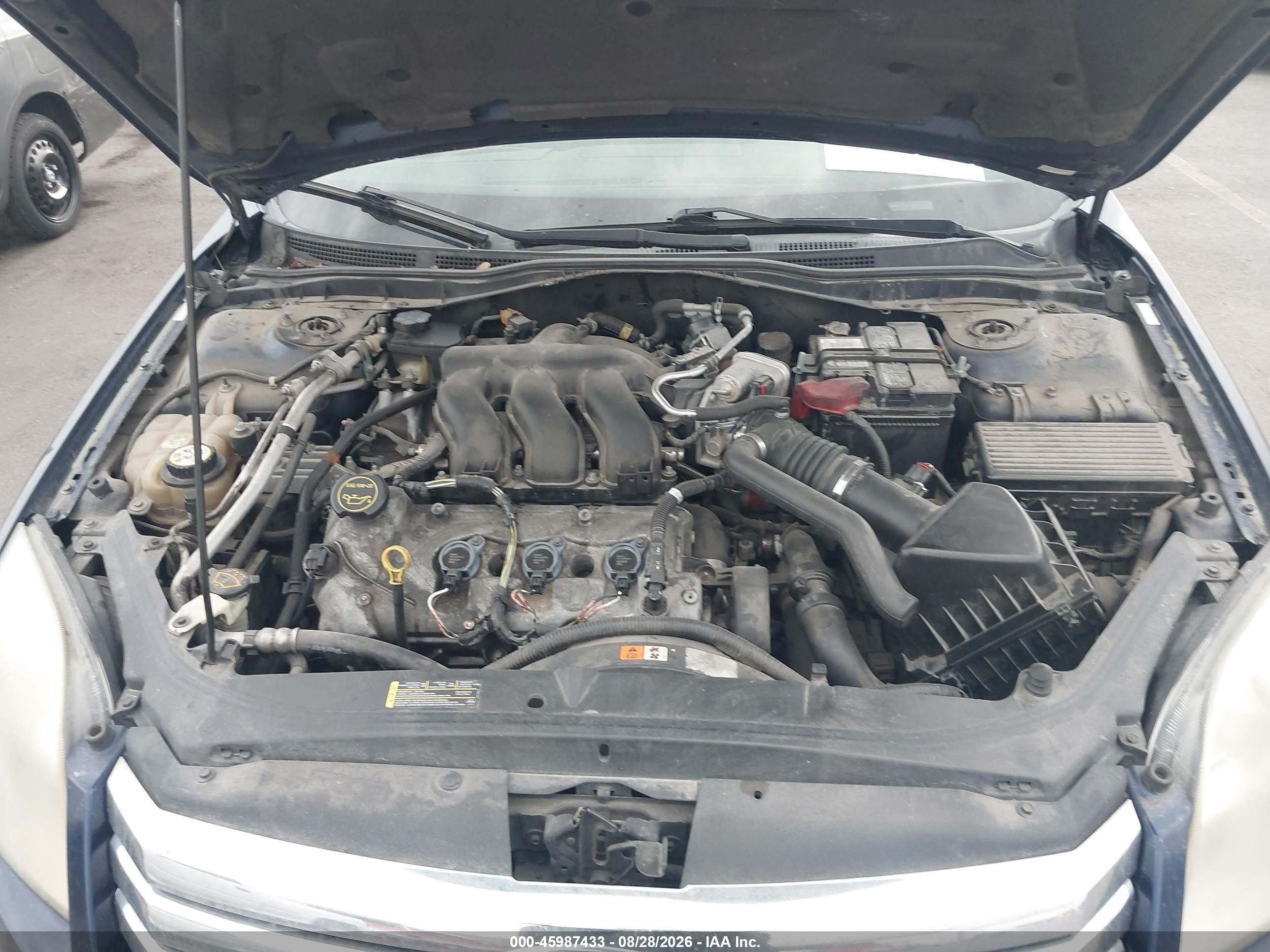 2007 Ford Fusion Sel Blue vin: 3FAHP08167R114371