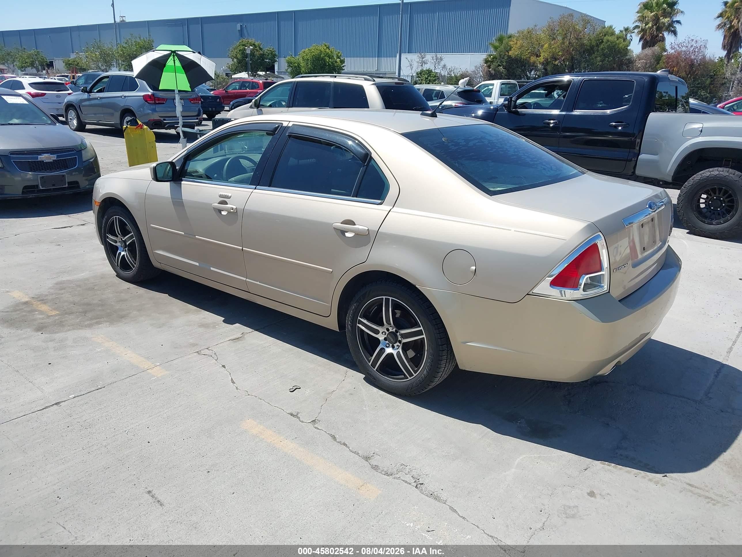 2008 Ford Fusion Sel Бежевый vin: 3FAHP08168R220496