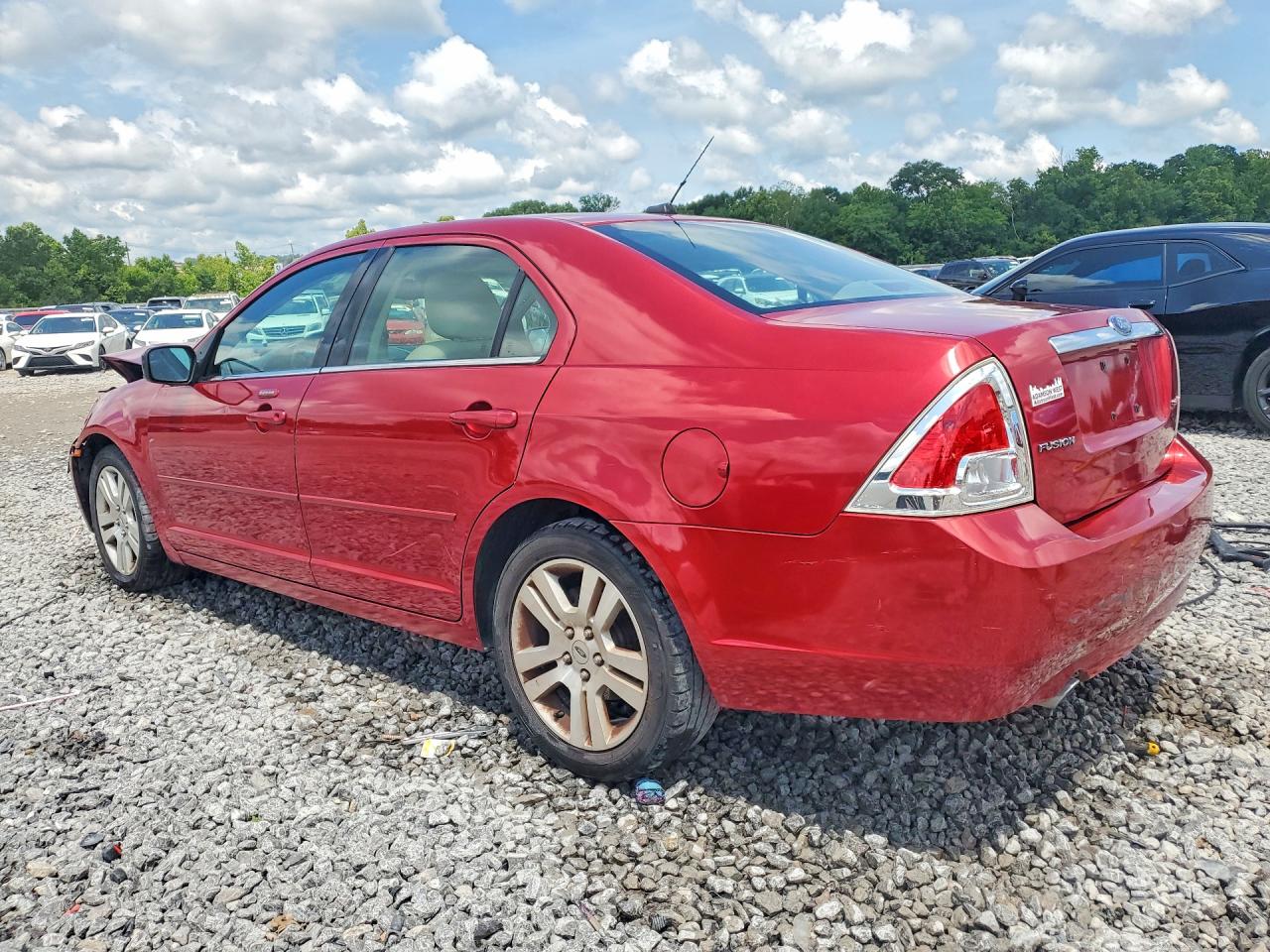 2009 Ford Fusion Sel Red vin: 3FAHP08169R116110
