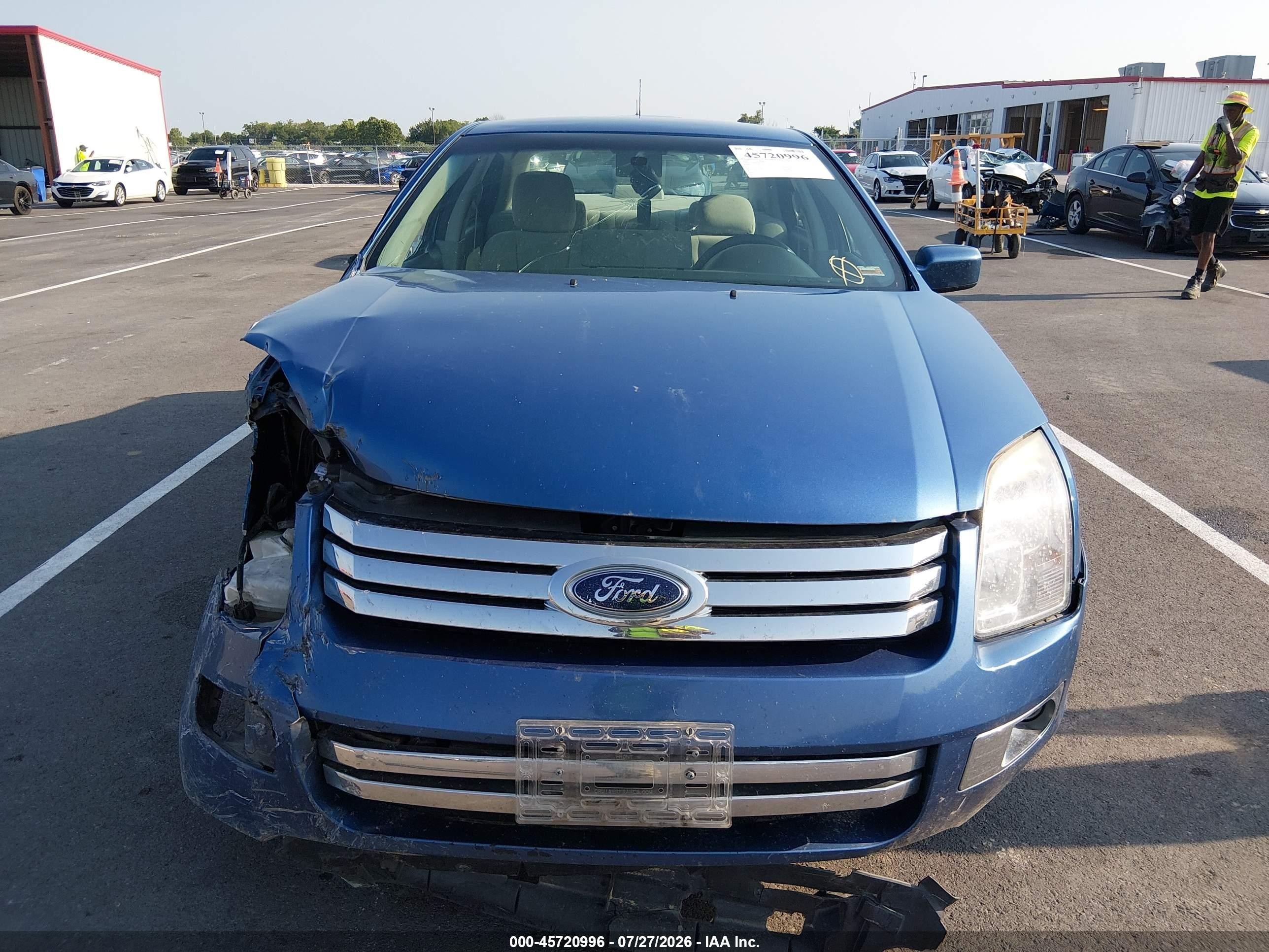 2009 Ford Fusion Sel Blue vin: 3FAHP08169R209225