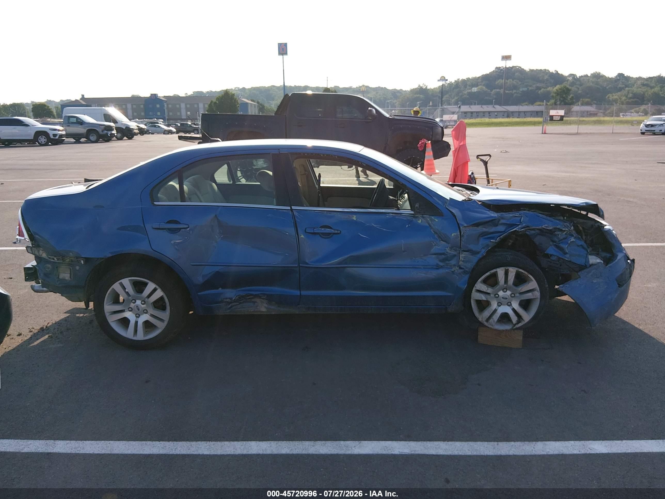 2009 Ford Fusion Sel Blue vin: 3FAHP08169R209225
