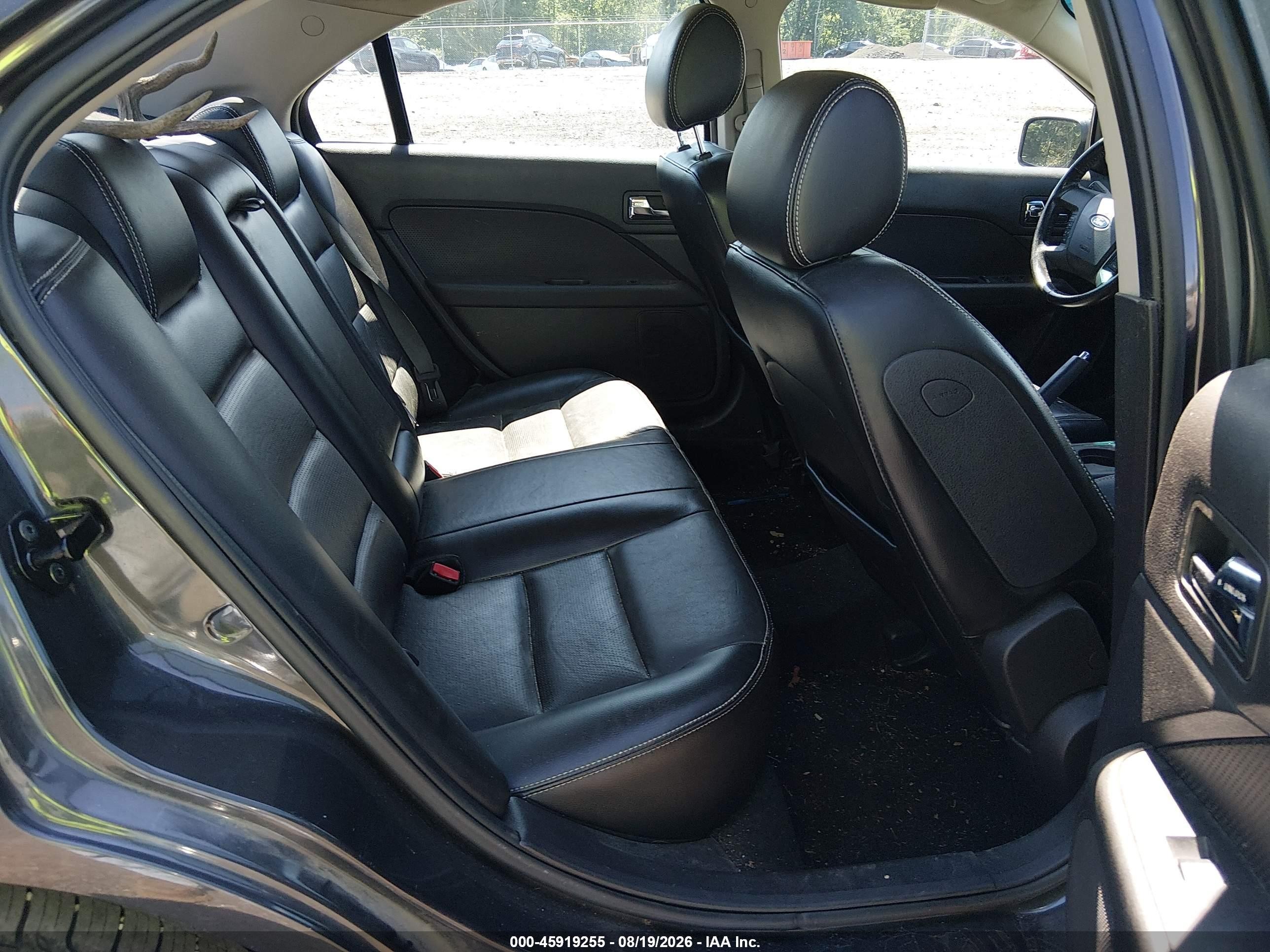 2007 Ford Fusion Sel Серый vin: 3FAHP08177R199561