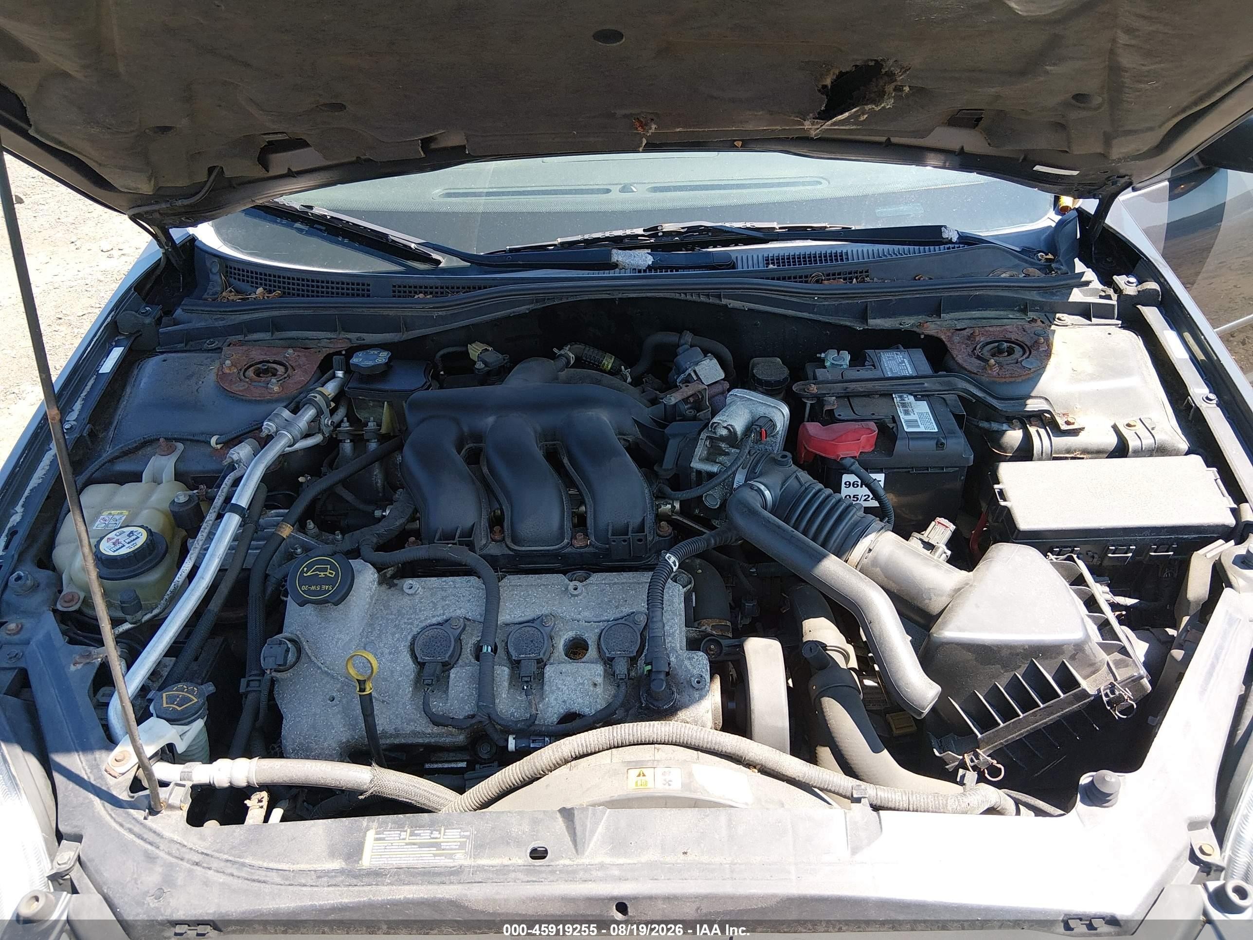 2007 Ford Fusion Sel Серый vin: 3FAHP08177R199561